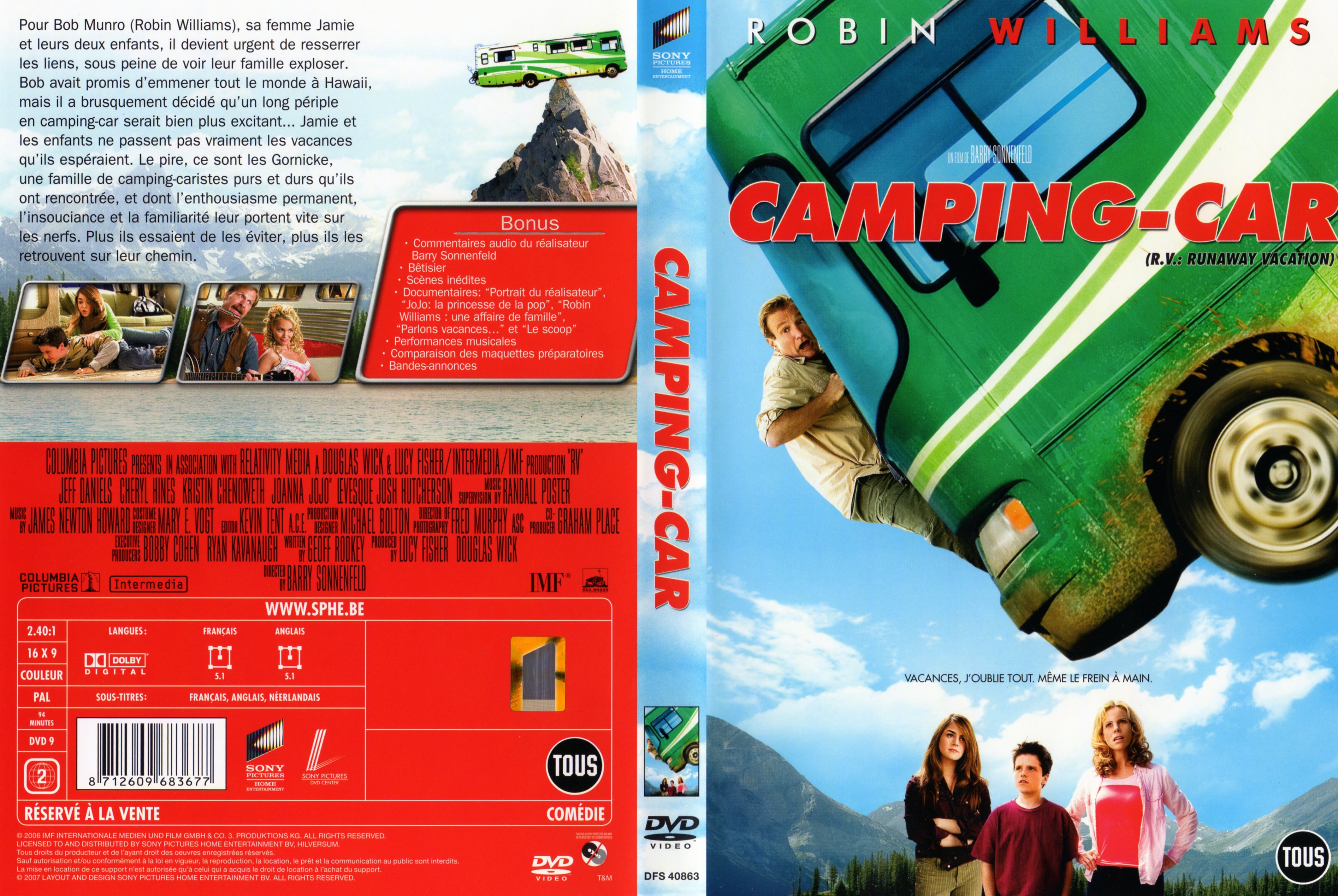 Jaquette DVD Camping car v2