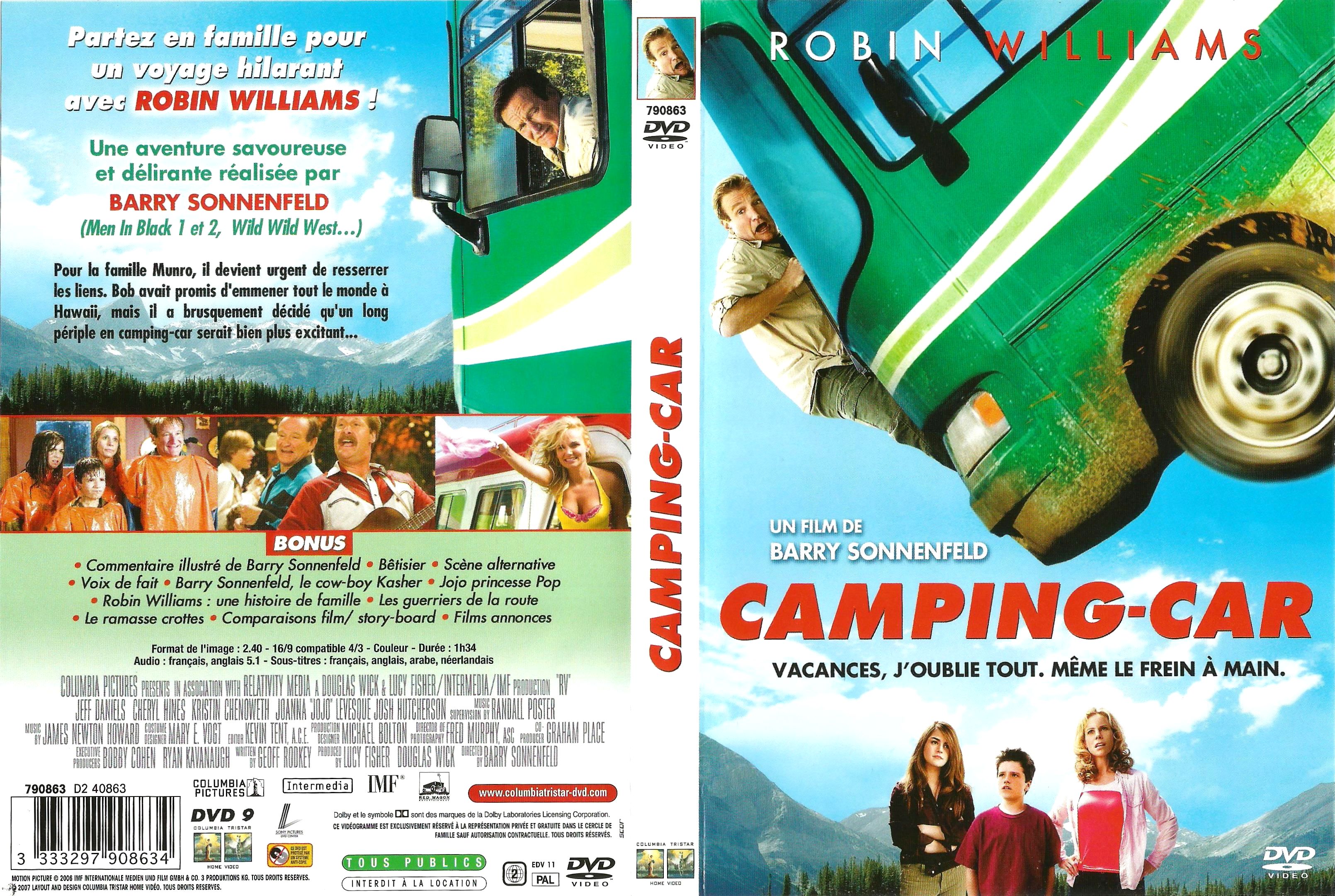 Jaquette DVD Camping-car v3