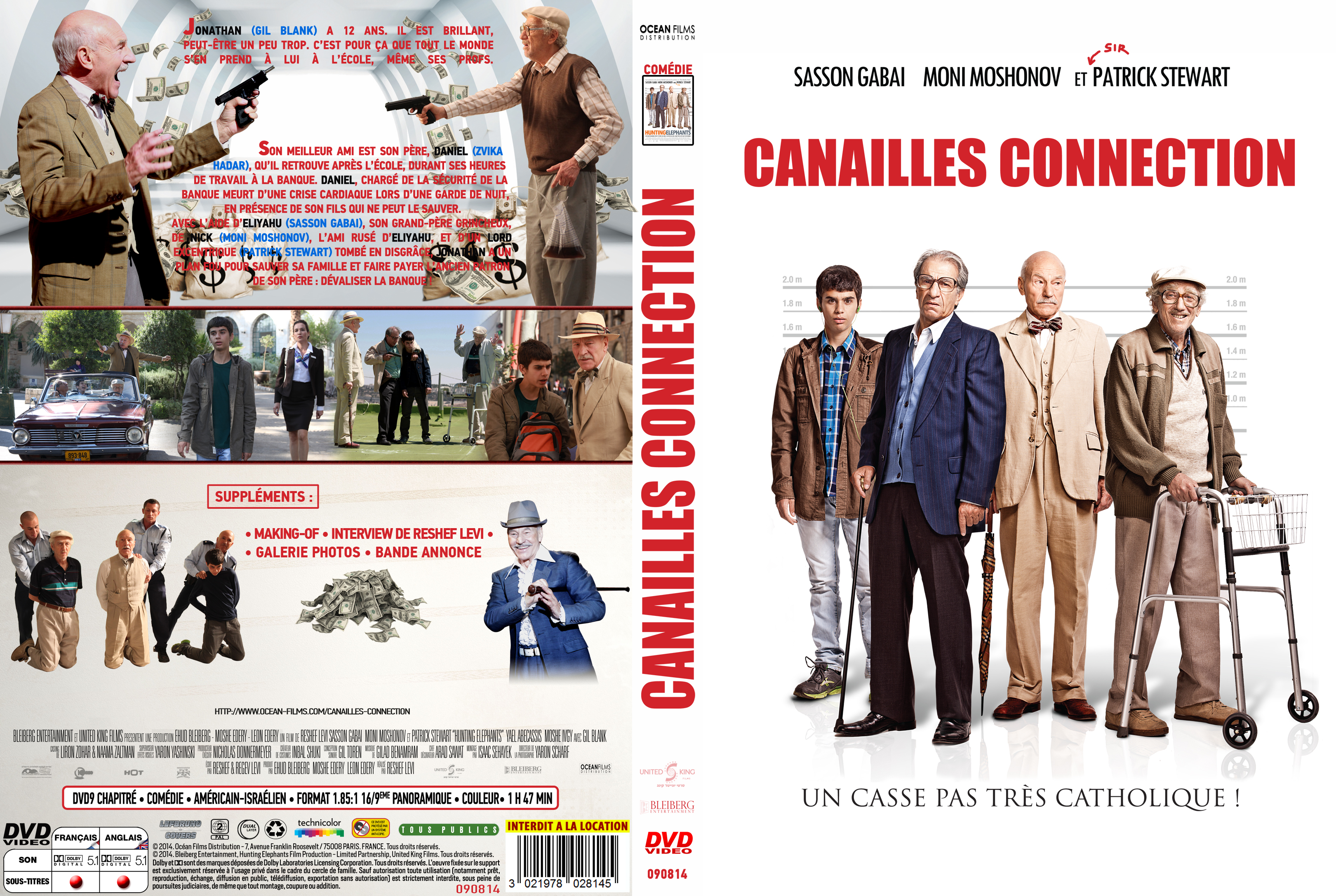 Jaquette DVD Canailles Connection custom