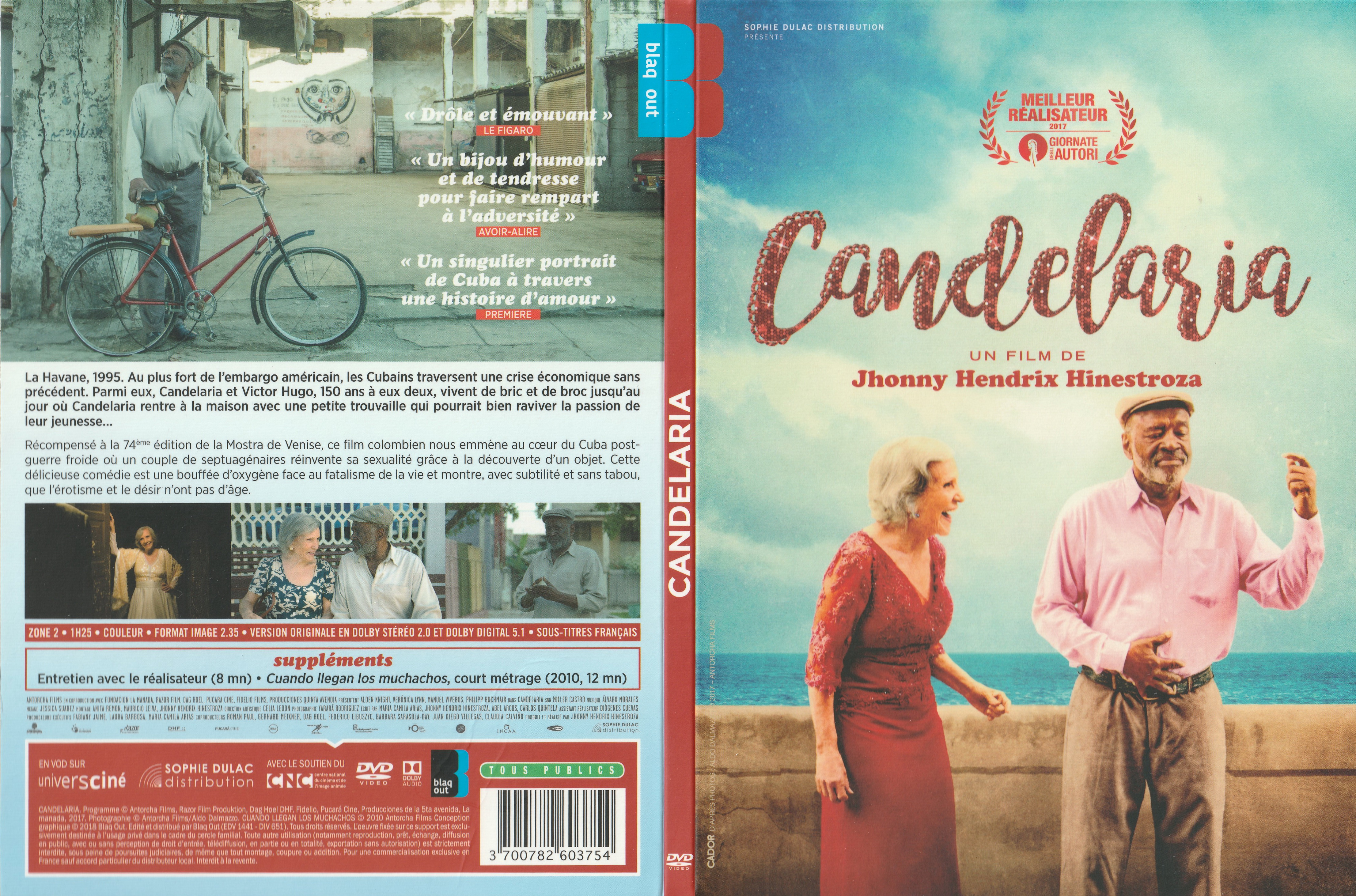 Jaquette DVD Candelaria