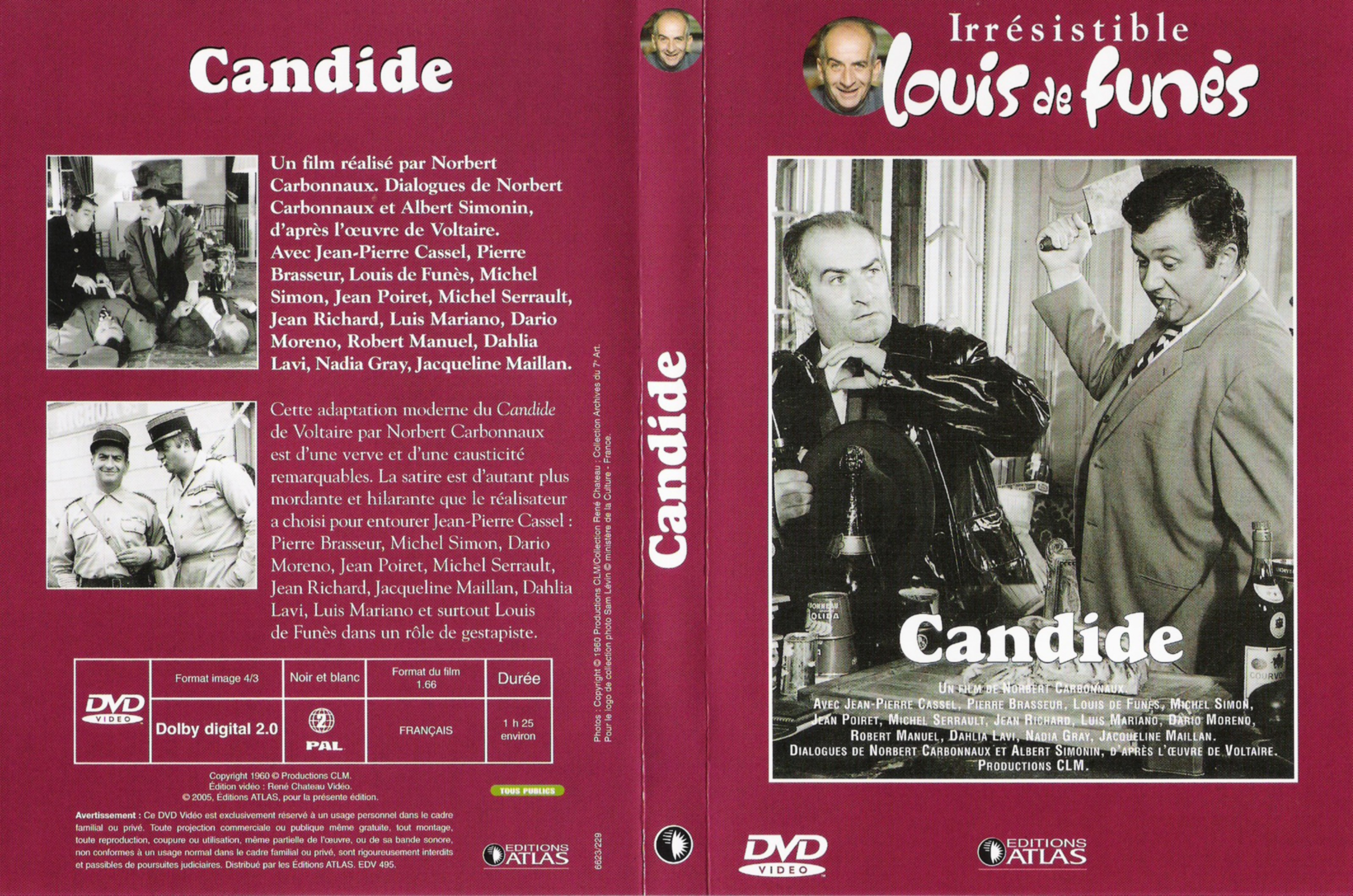 Jaquette DVD Candide
