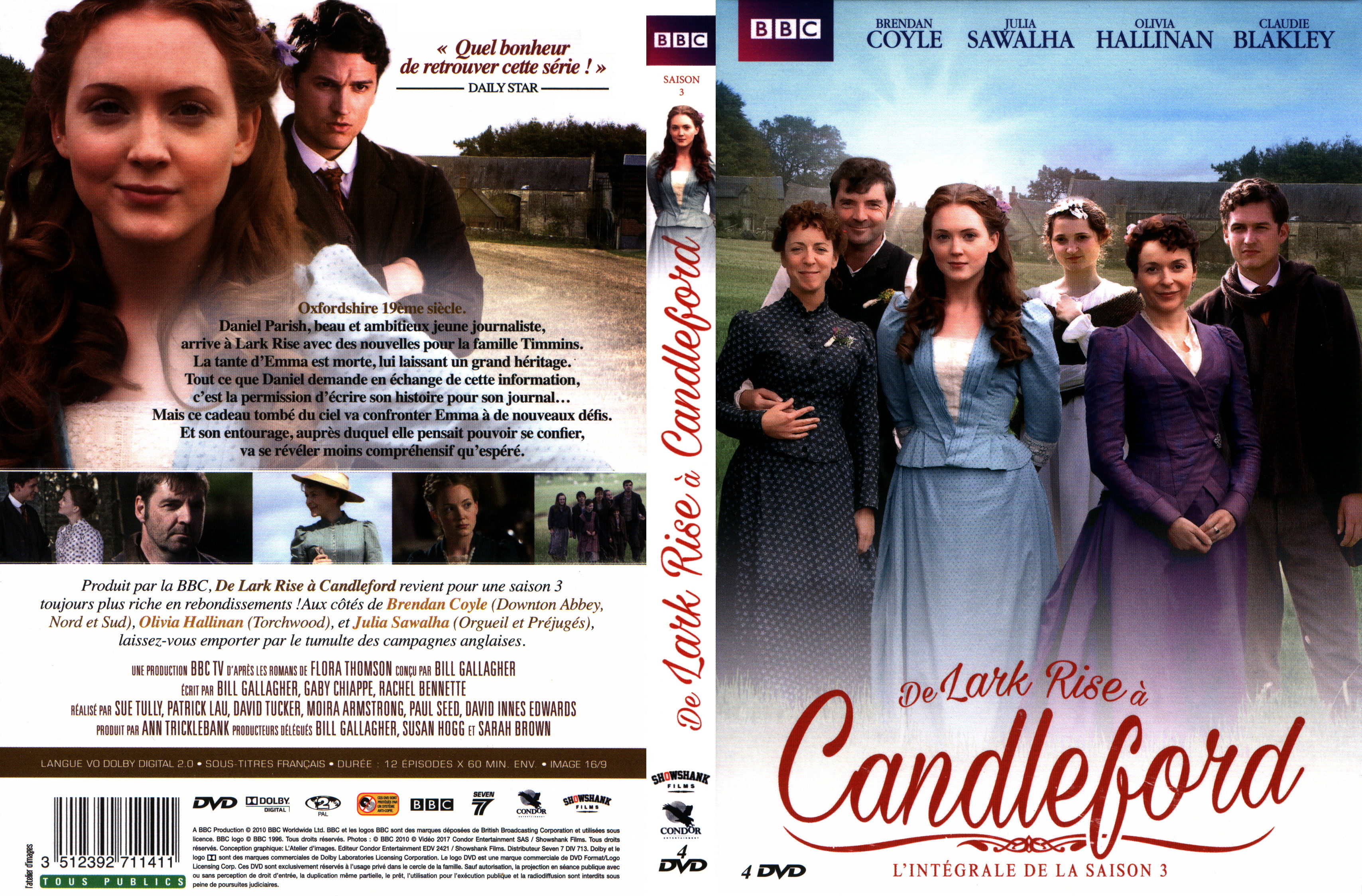 Jaquette DVD Candleford Saison 3