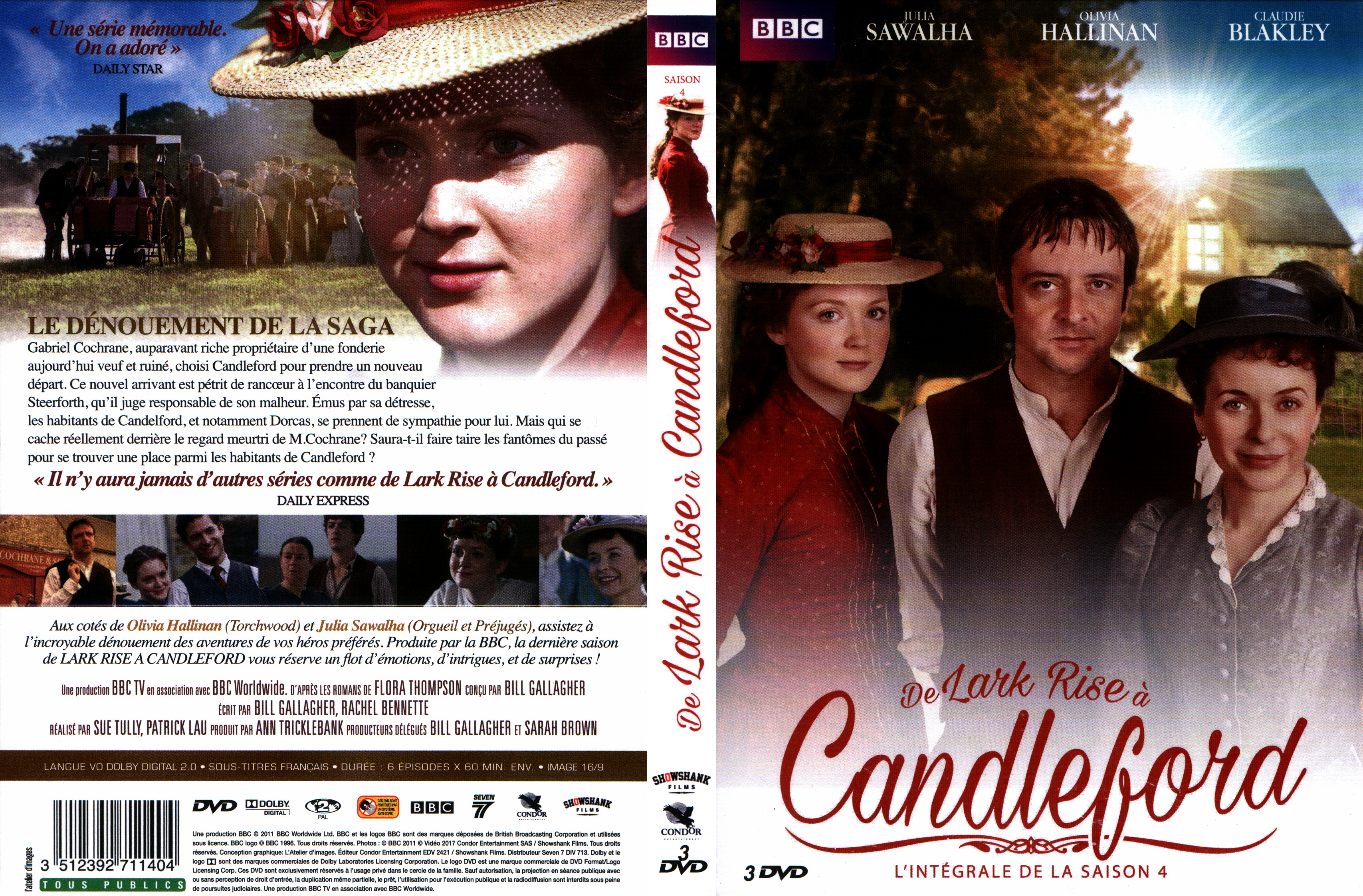 Jaquette DVD Candleford Saison 4