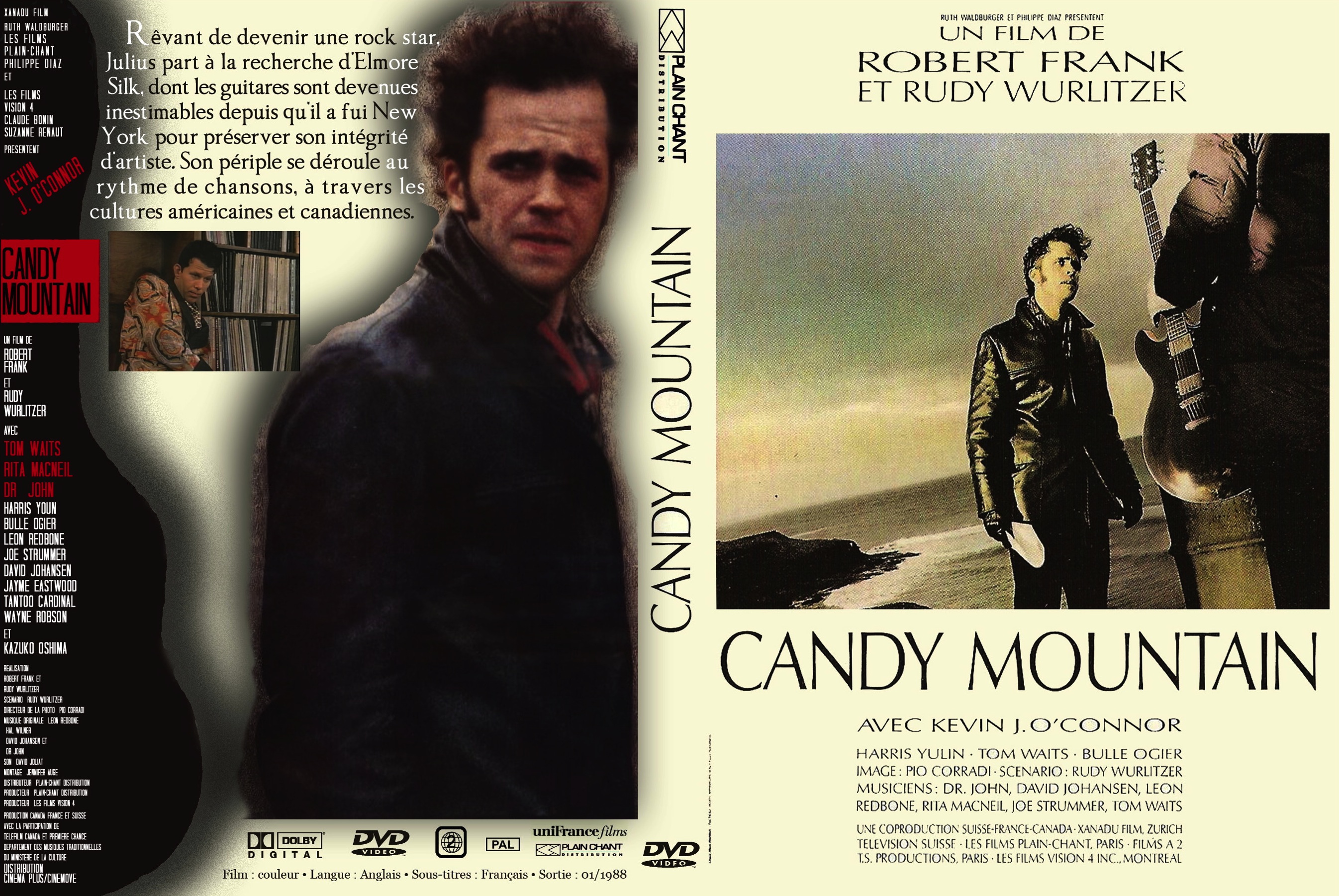 Jaquette DVD Candy Mountain custom