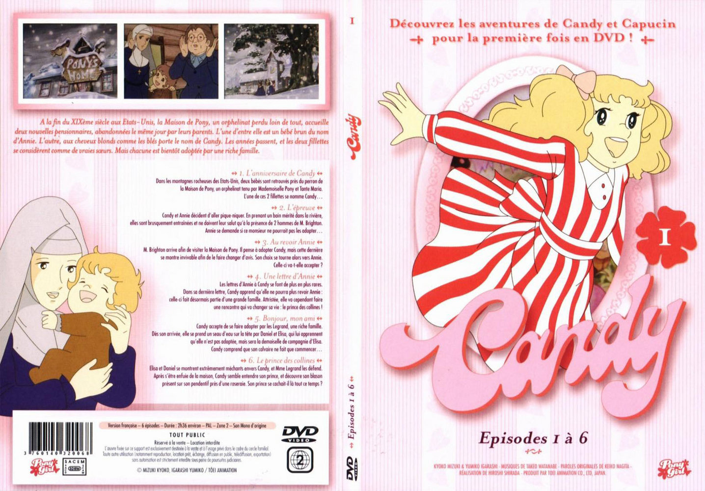 Jaquette DVD Candy vol 01