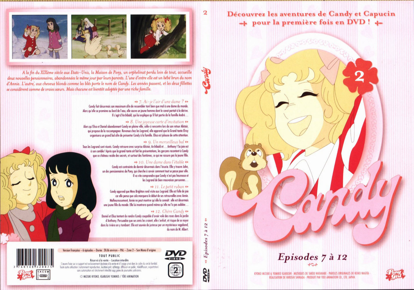 Jaquette DVD Candy vol 02