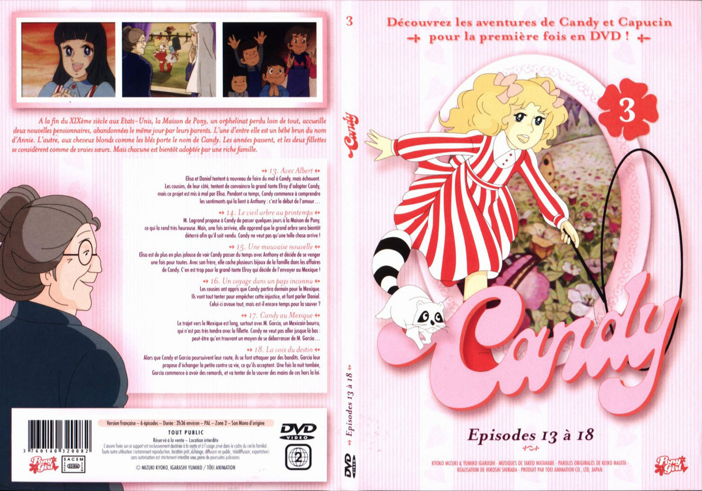 Jaquette DVD Candy vol 03