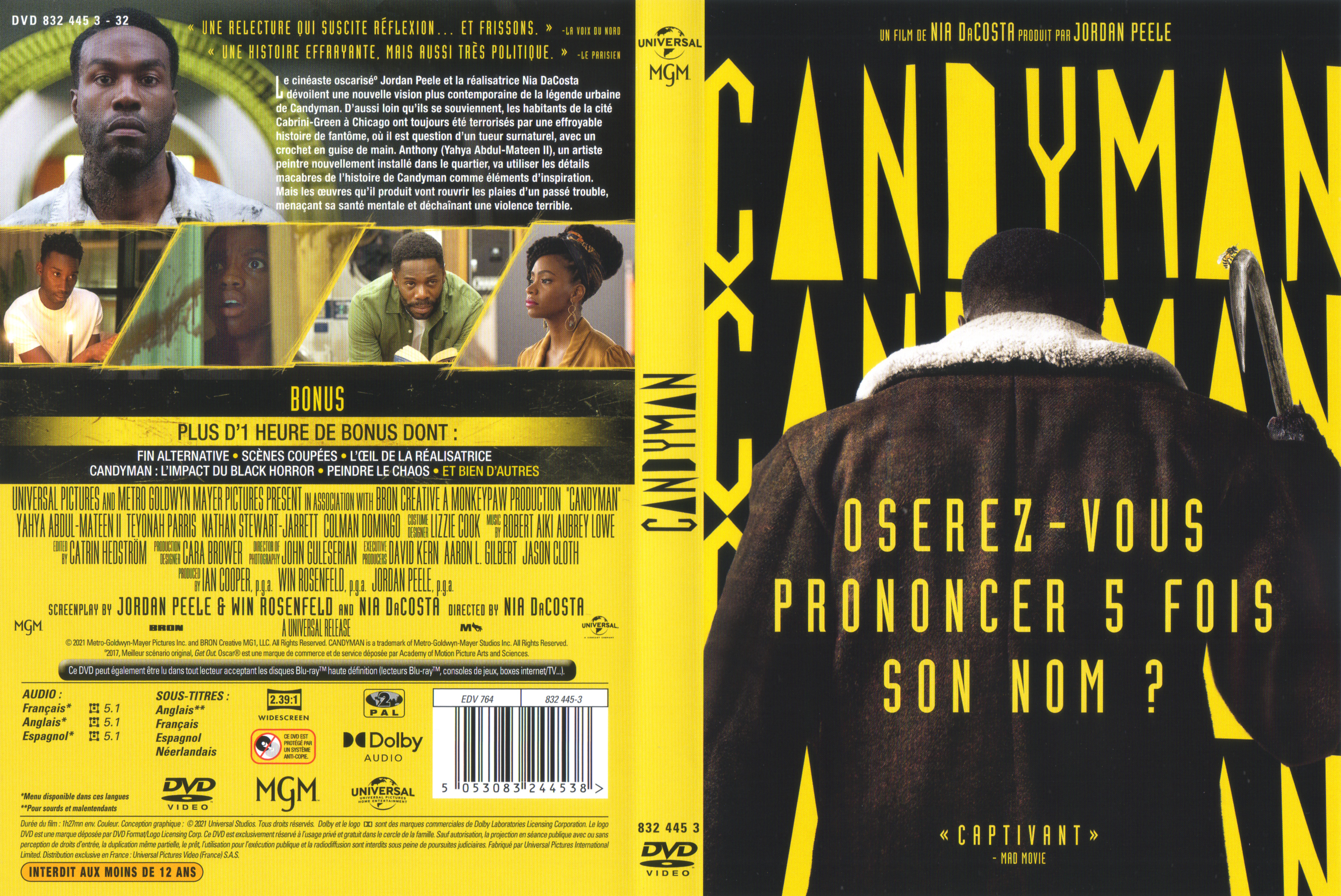 Jaquette DVD Candyman (2021)