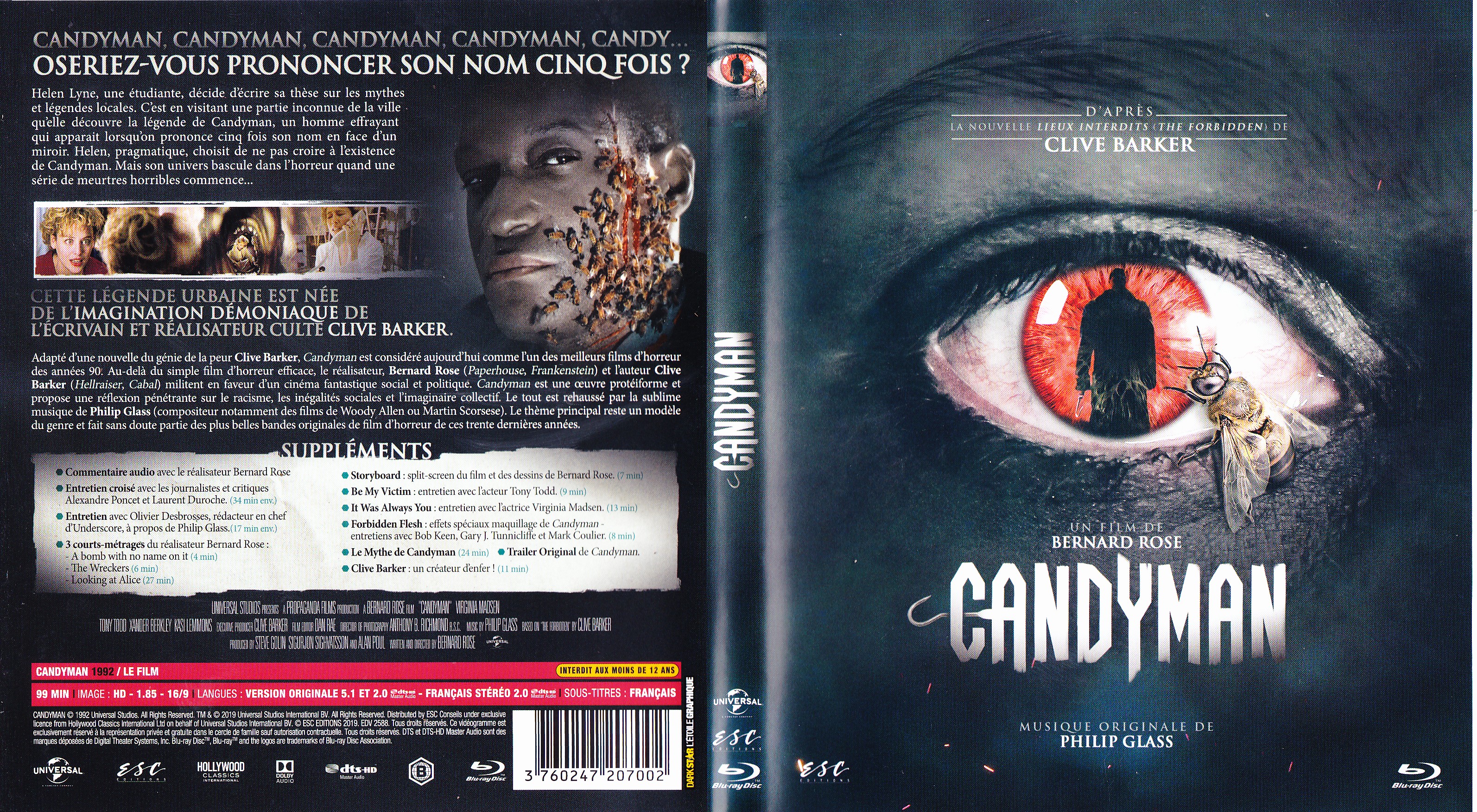 Jaquette DVD Candyman (BLU-RAY)