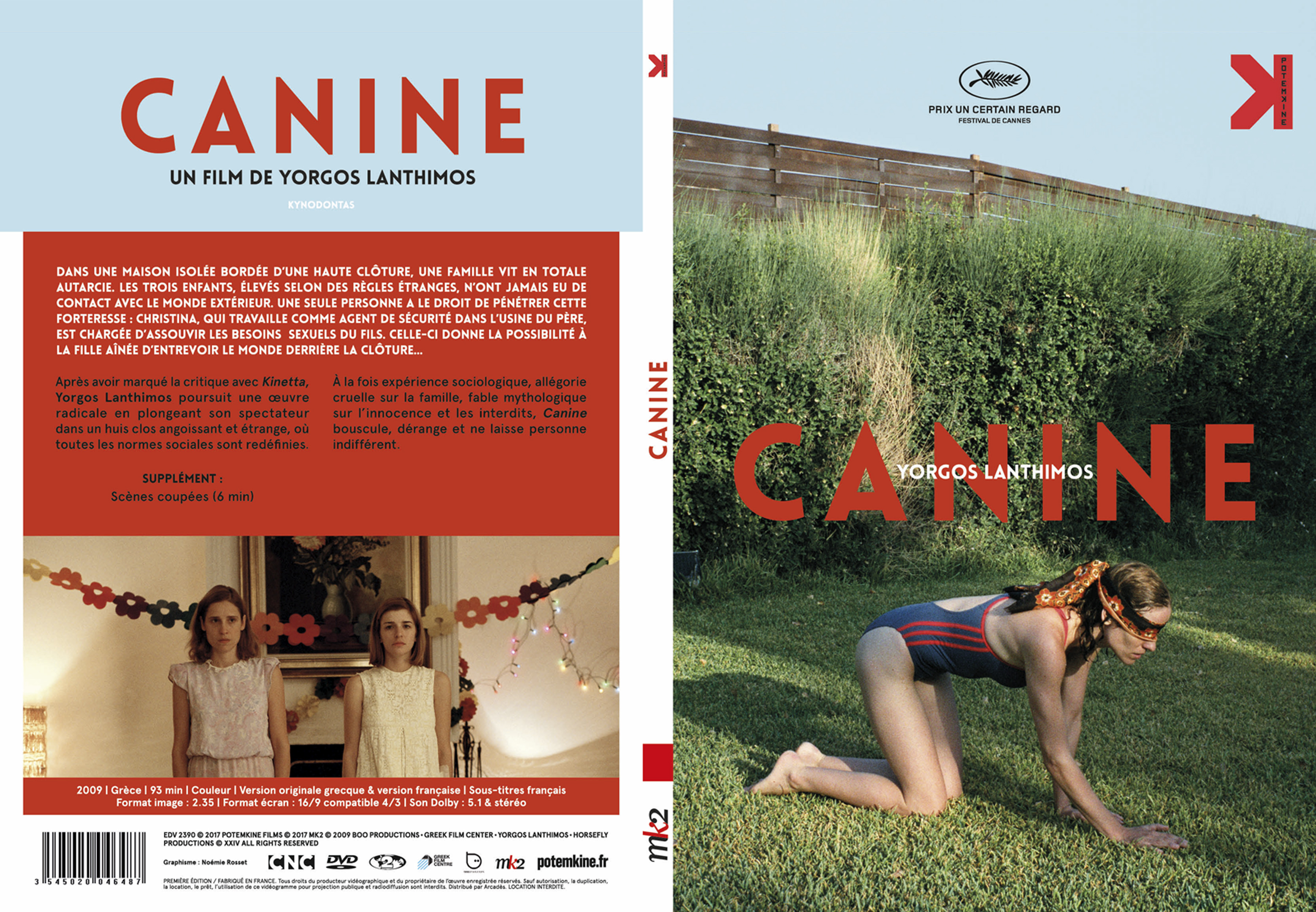 Jaquette DVD Canine - SLIM