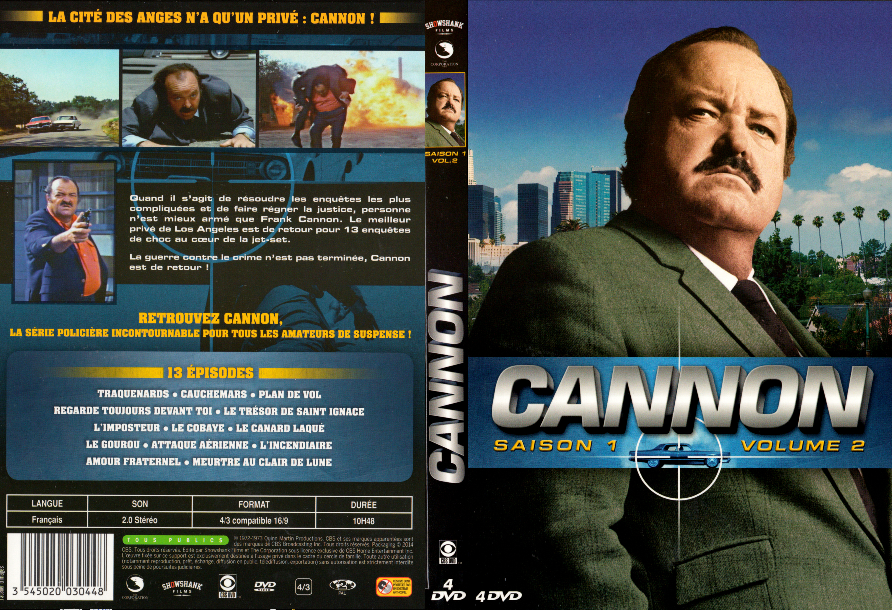Jaquette DVD Cannon Saison 1 Vol 2