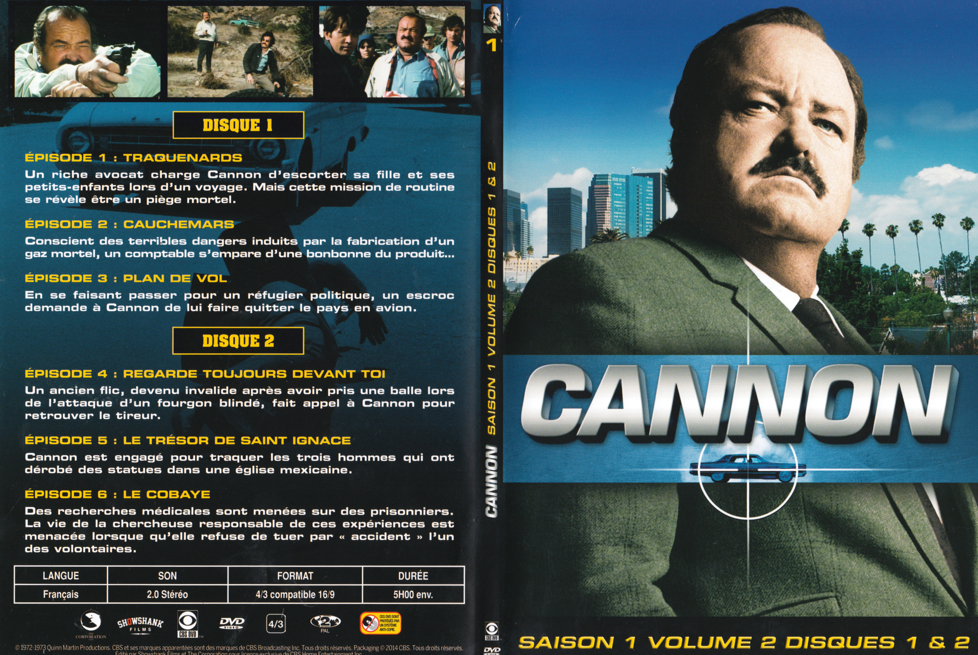 Jaquette DVD Cannon Saison 1 Vol 2 DVD 1