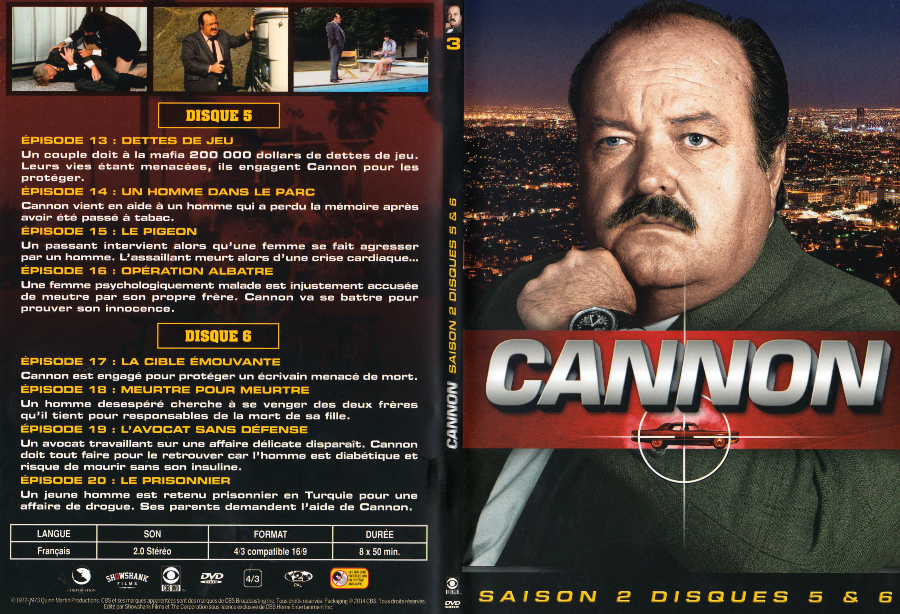 Jaquette DVD Cannon Saison 2 DVD 3