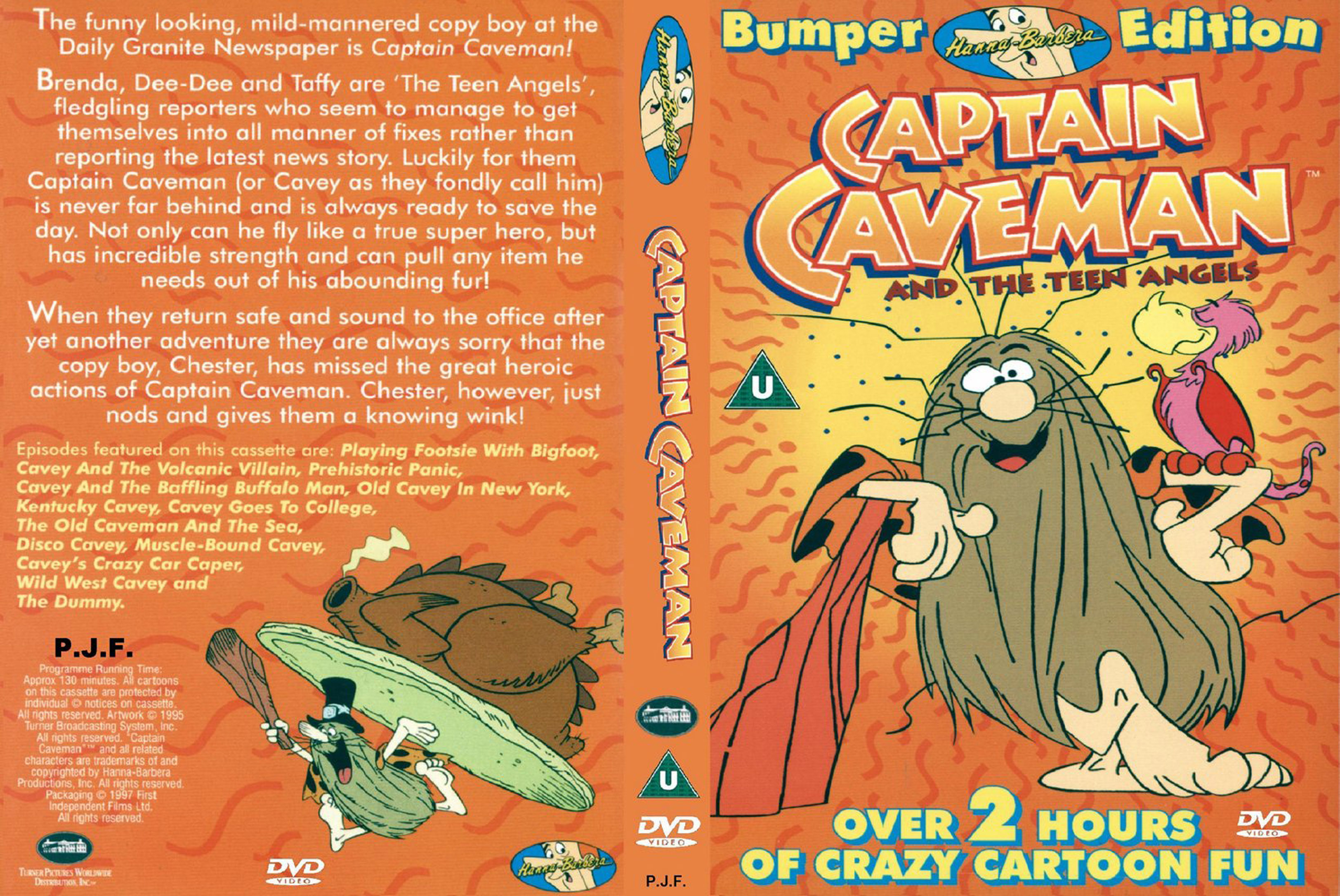 Jaquette DVD Capitaine Caverne custom