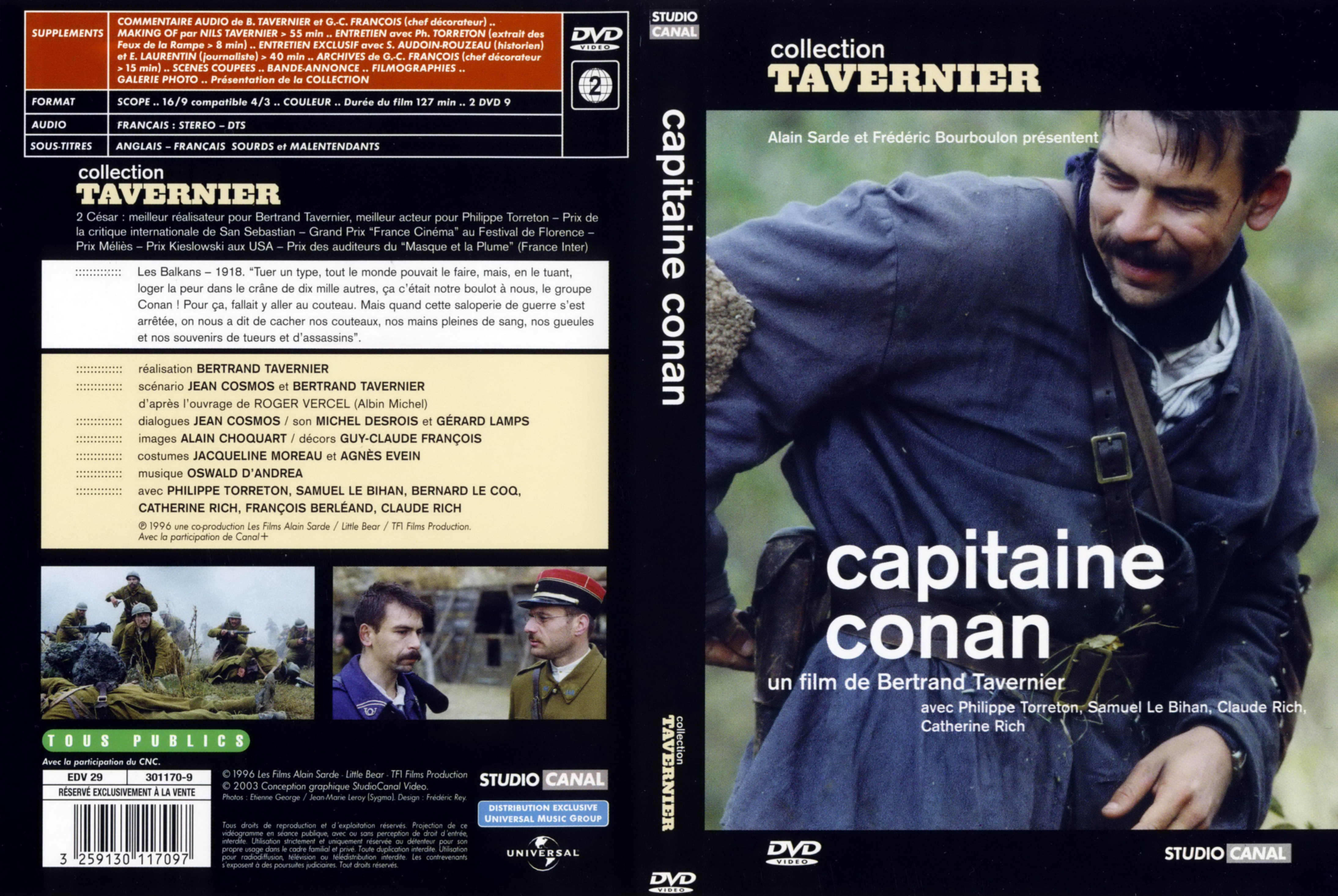 Jaquette DVD Capitaine Conan
