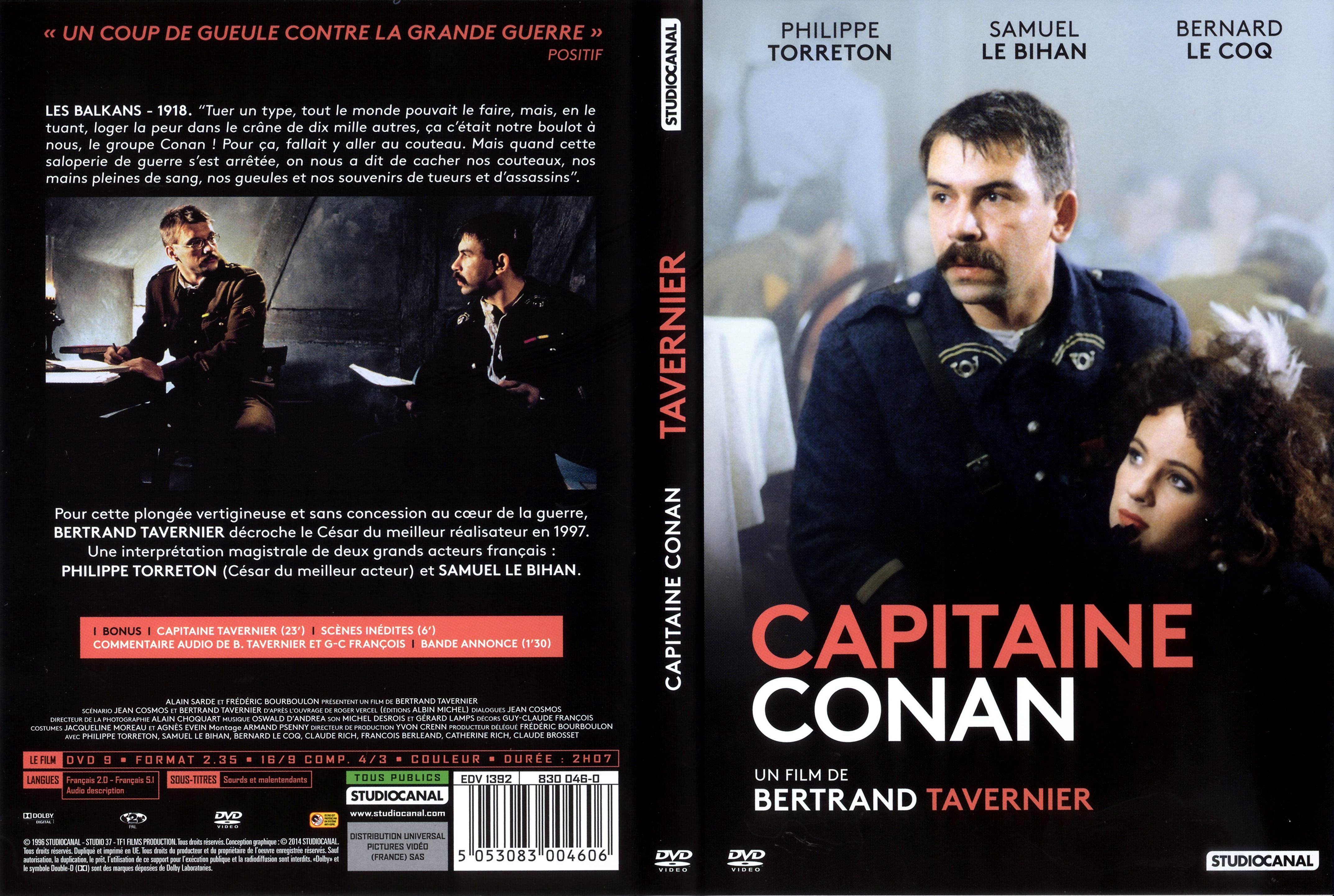 Jaquette DVD Capitaine Conan v2
