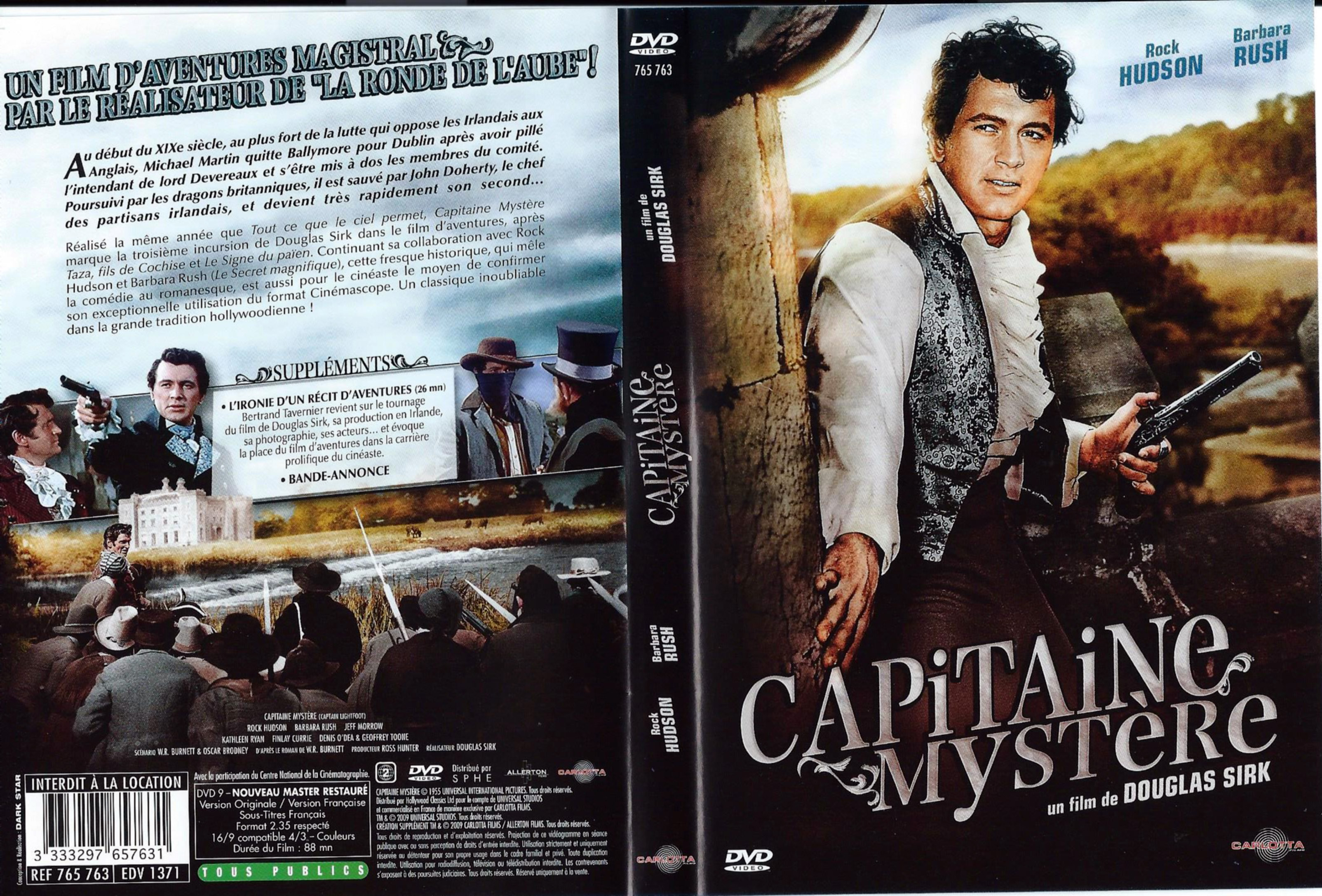 Jaquette DVD Capitaine mystre