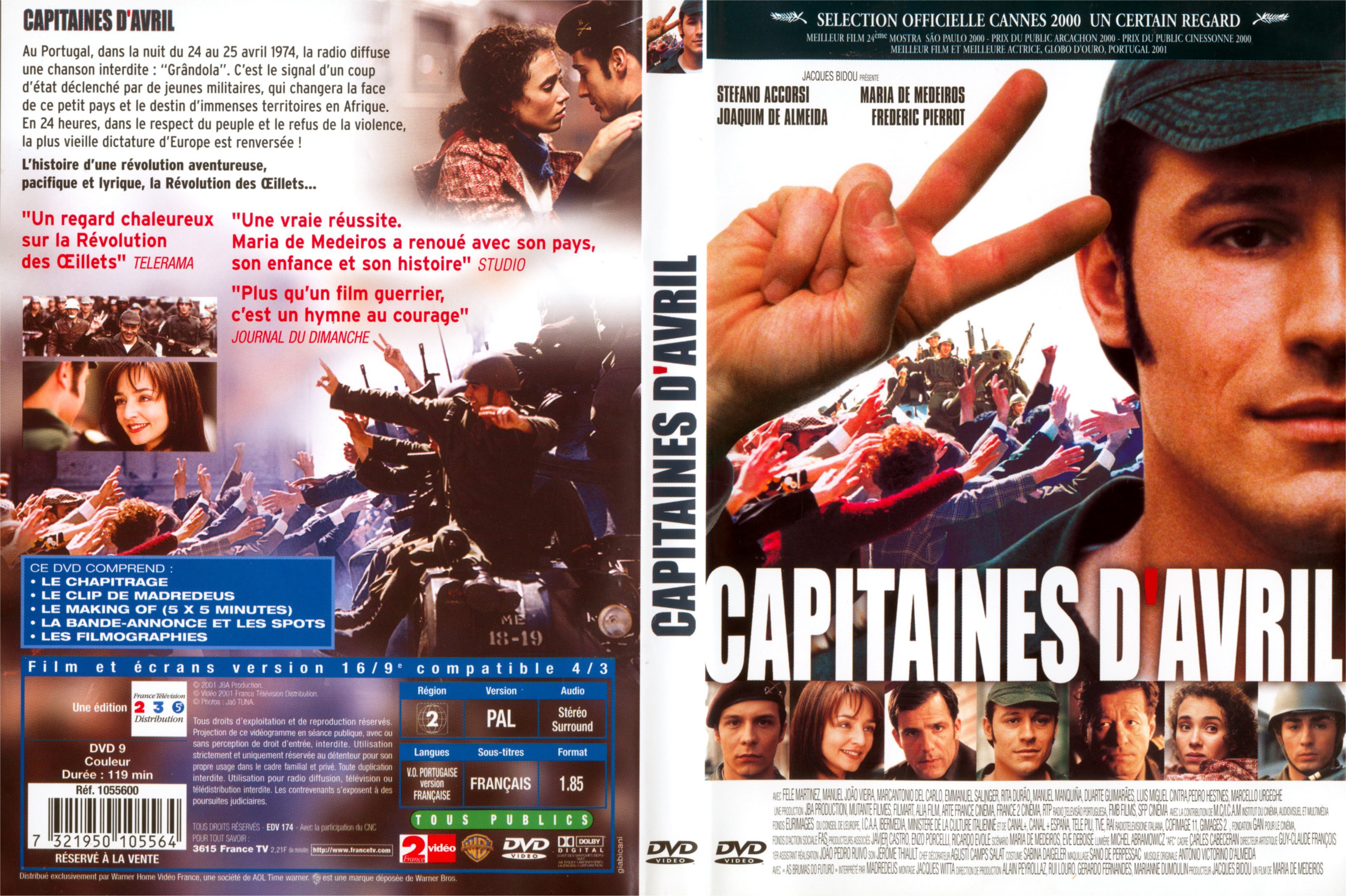 Jaquette DVD Capitaines d