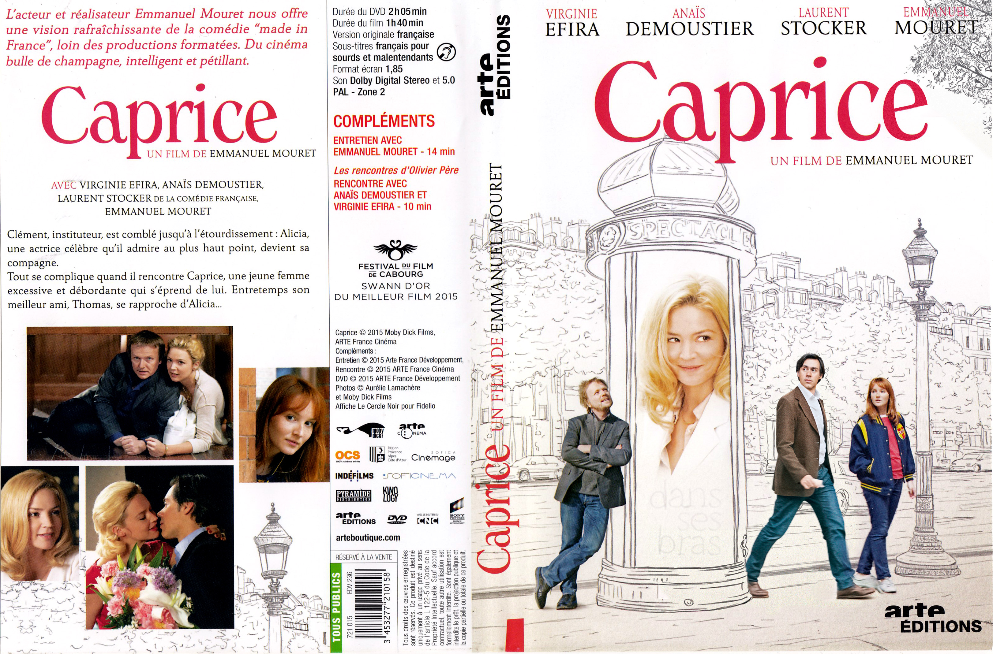 Jaquette DVD Caprice