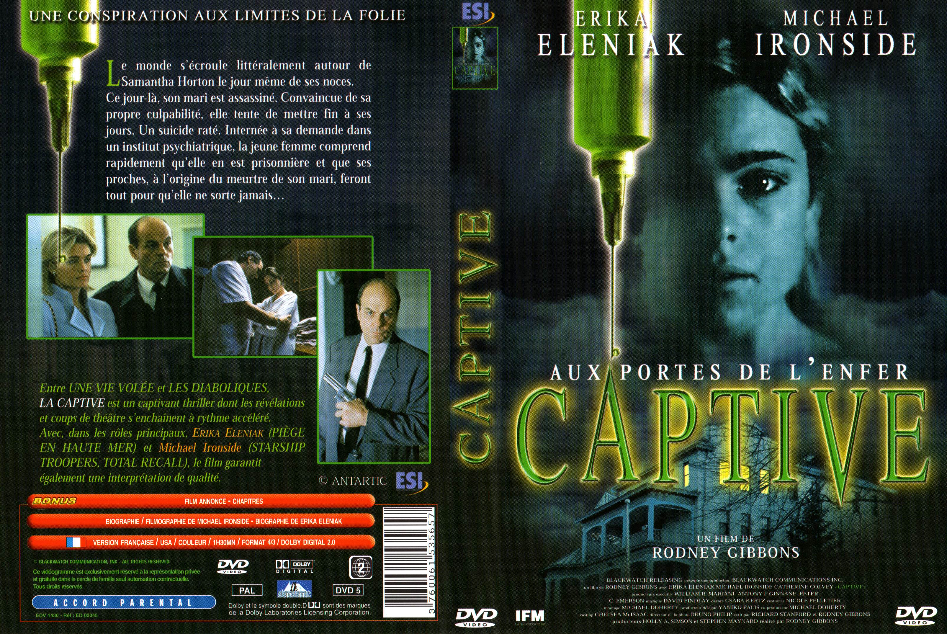 Jaquette DVD Captive