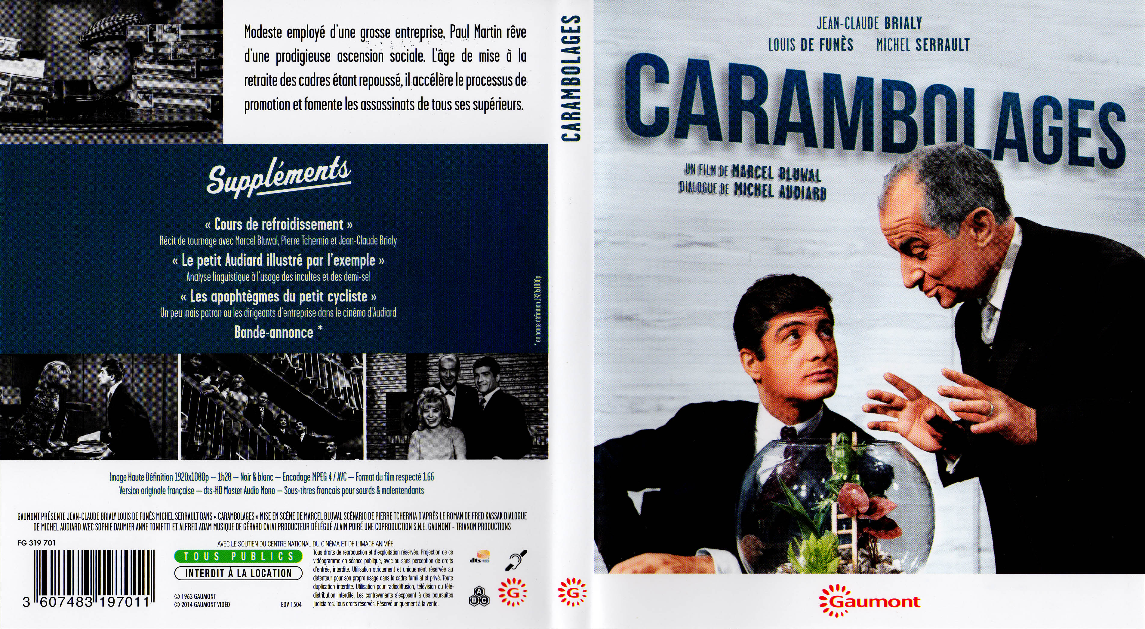 Jaquette DVD Carambolages (BLU-RAY)