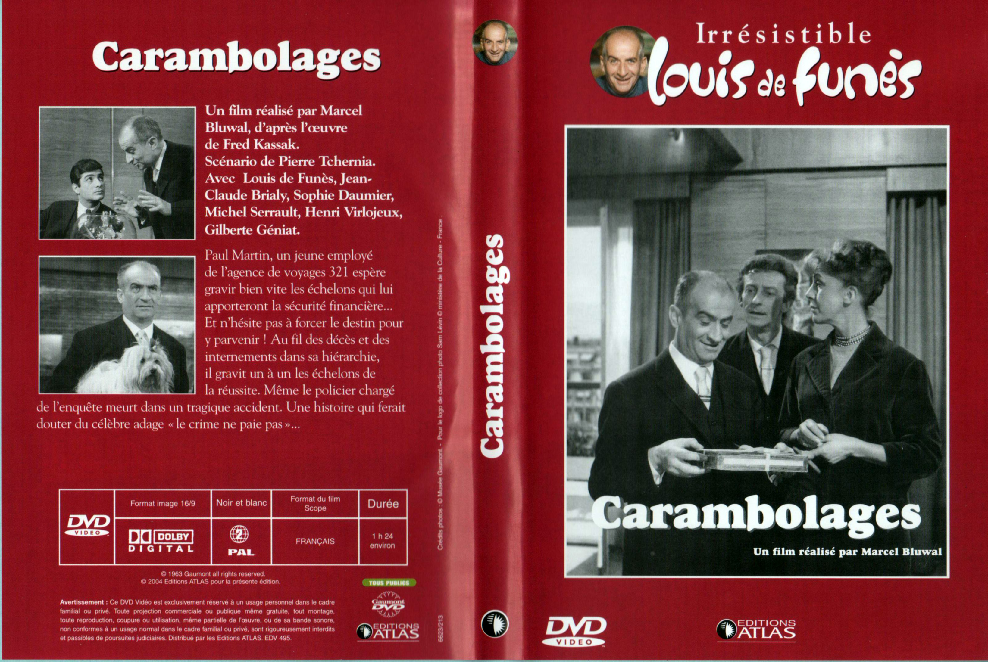 Jaquette DVD Carambolages v2