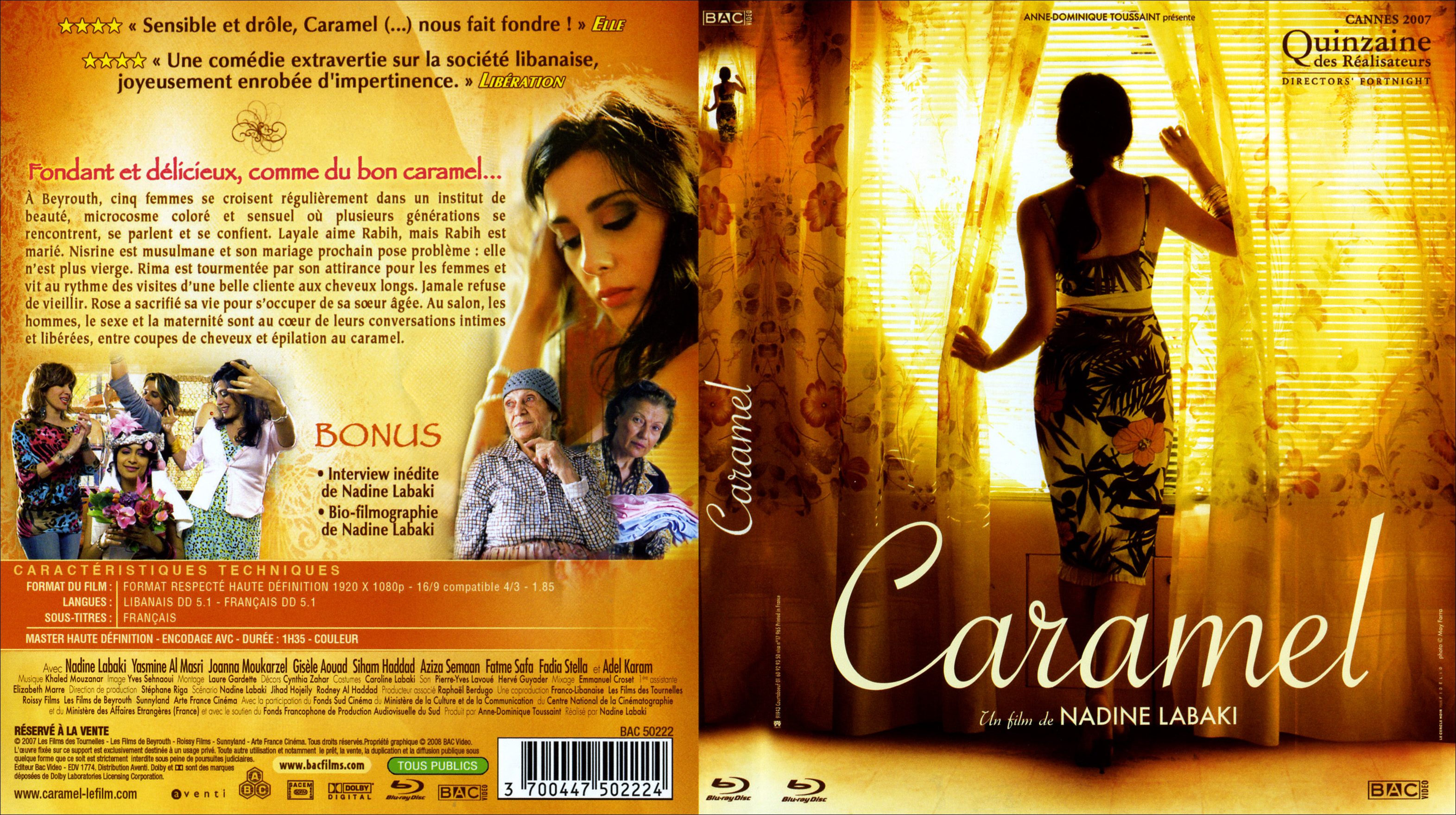 Jaquette DVD Caramel (BLU-RAY)