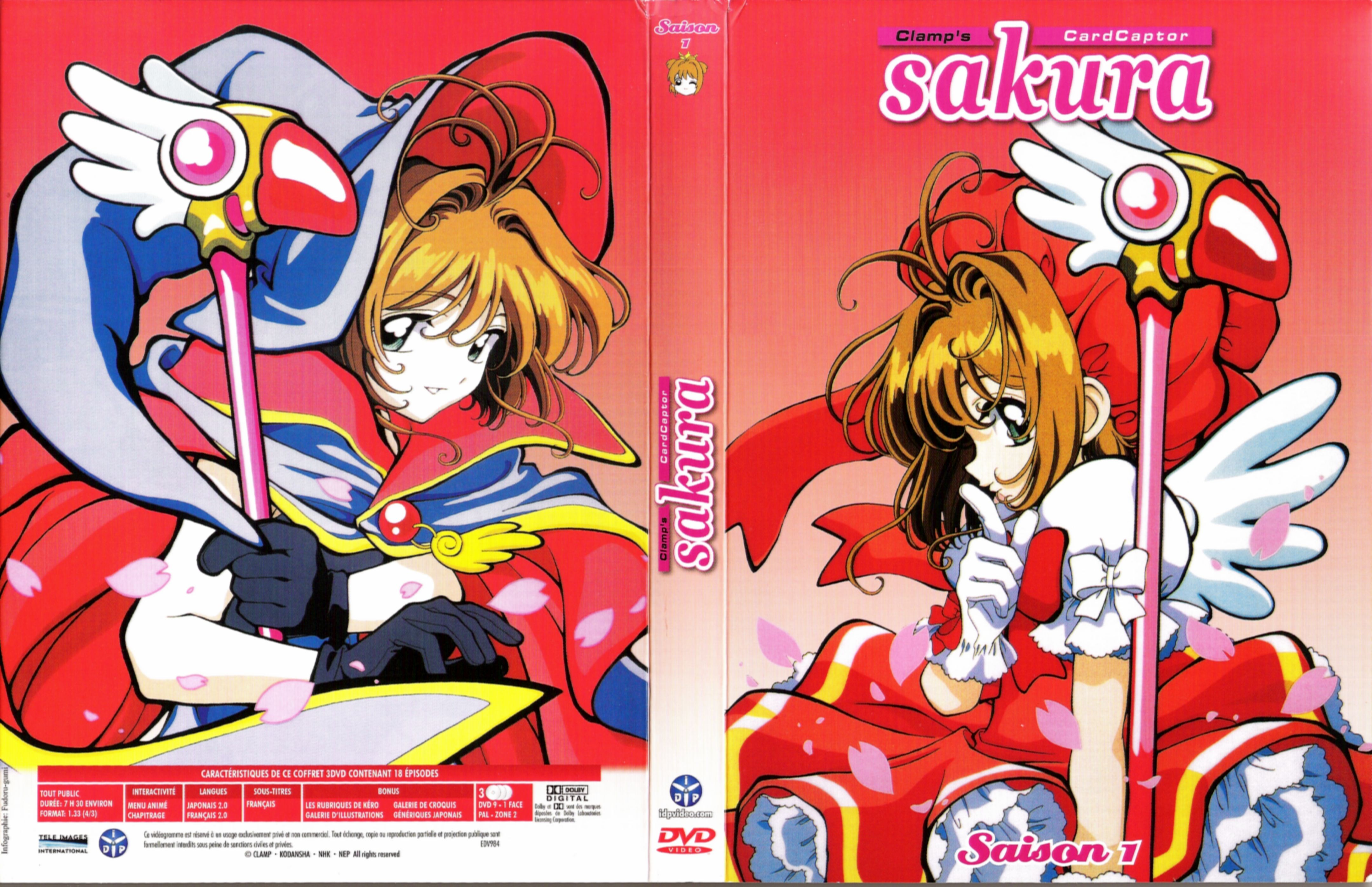 Jaquette DVD Card captor Sakura saison 1