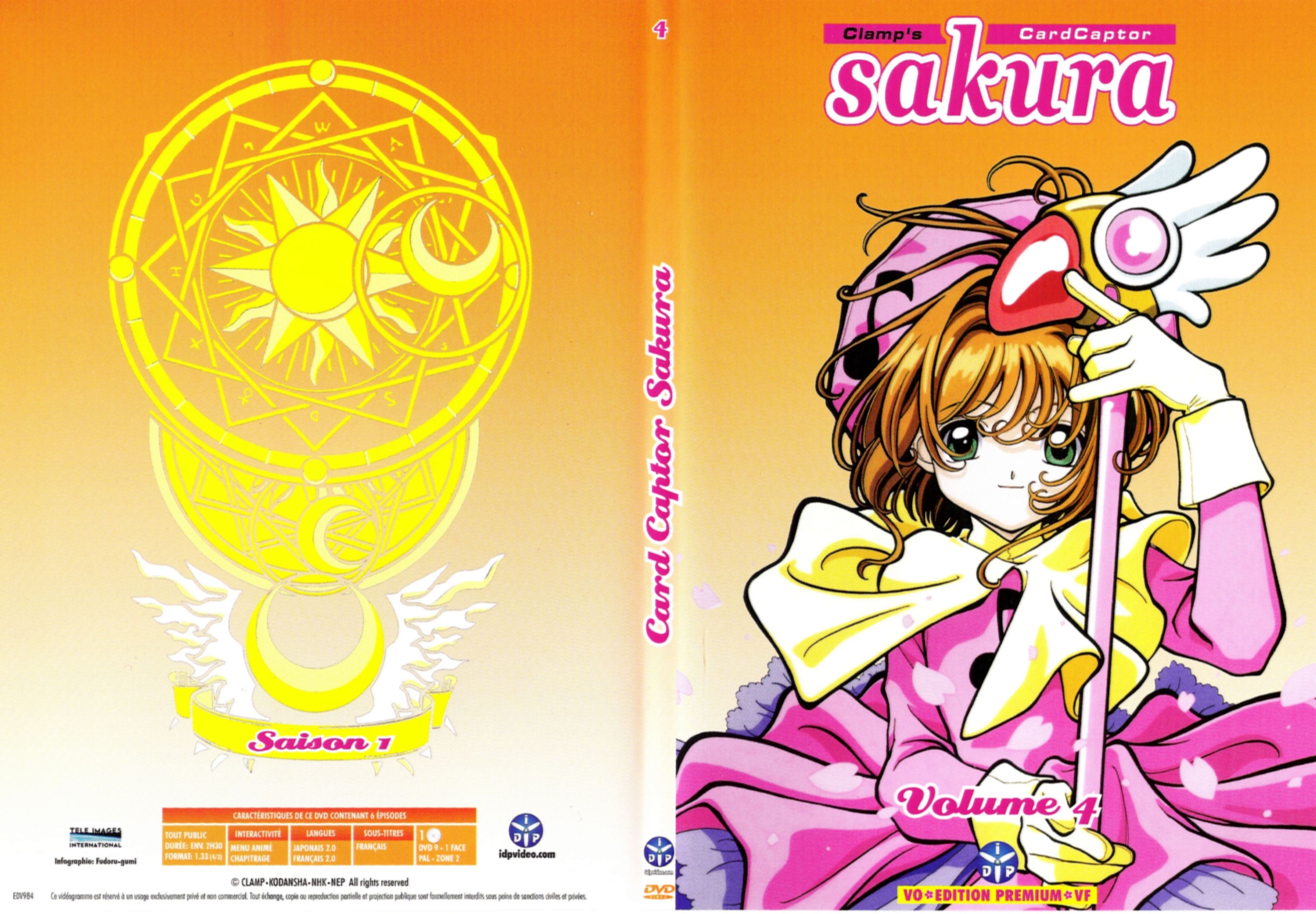 Jaquette DVD Card captor Sakura saison 1 vol 4