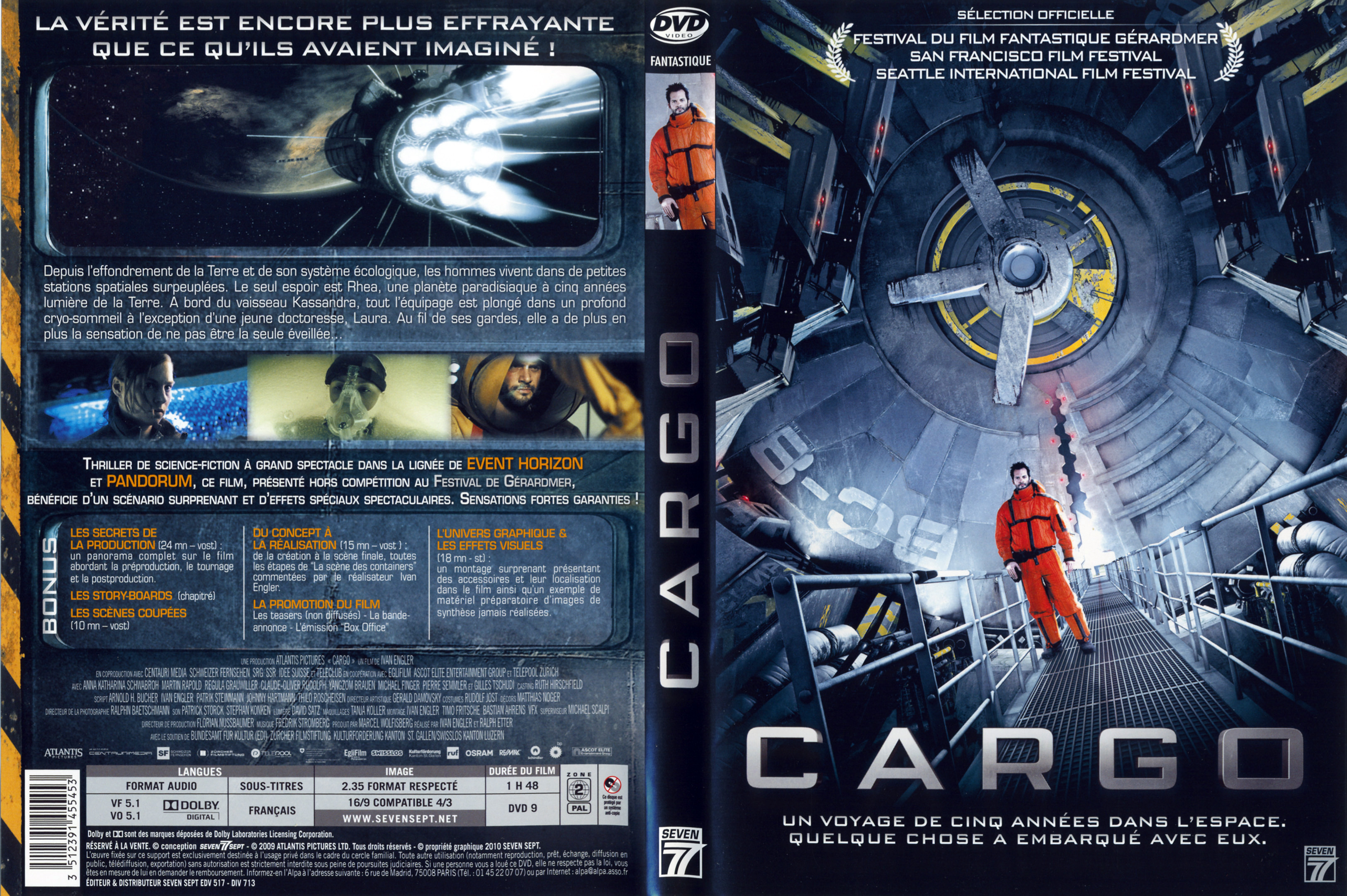 Jaquette DVD Cargo