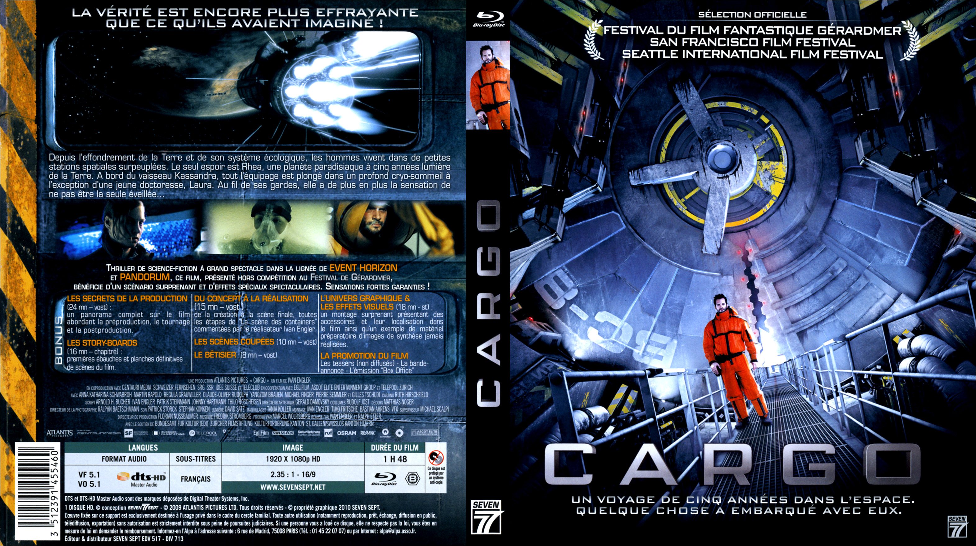 Jaquette DVD Cargo (BLU-RAY)