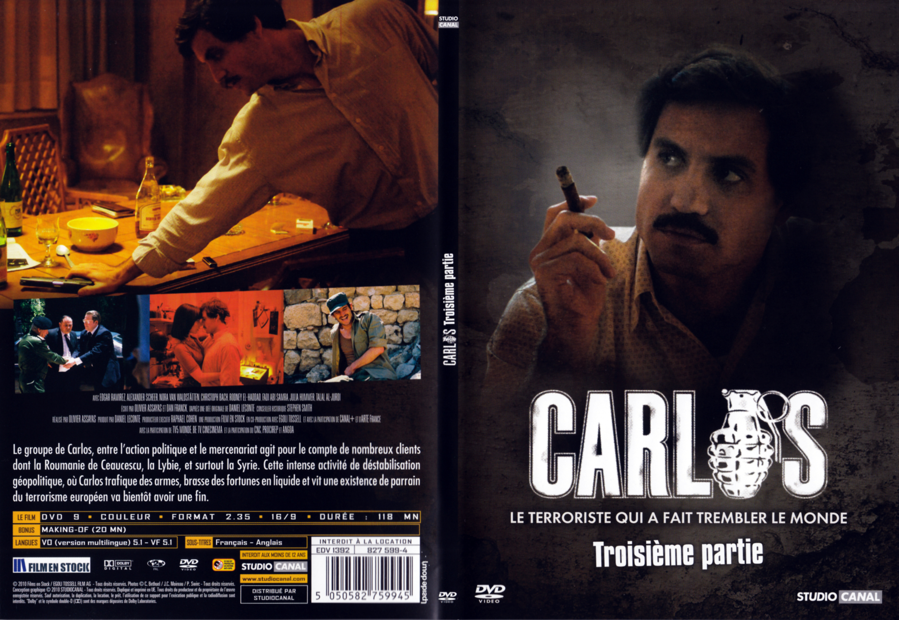 Jaquette DVD Carlos DVD 3