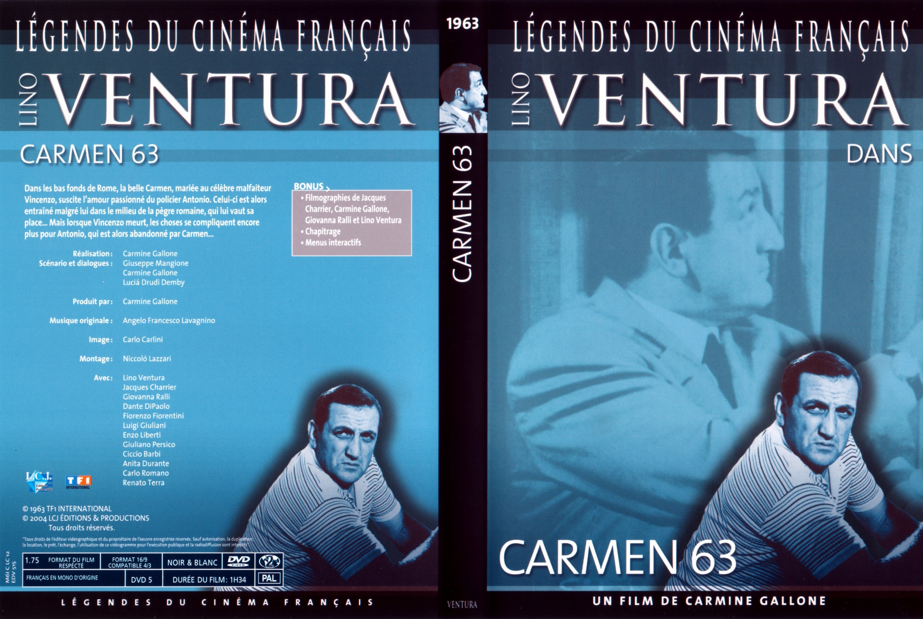 Jaquette DVD Carmen 63