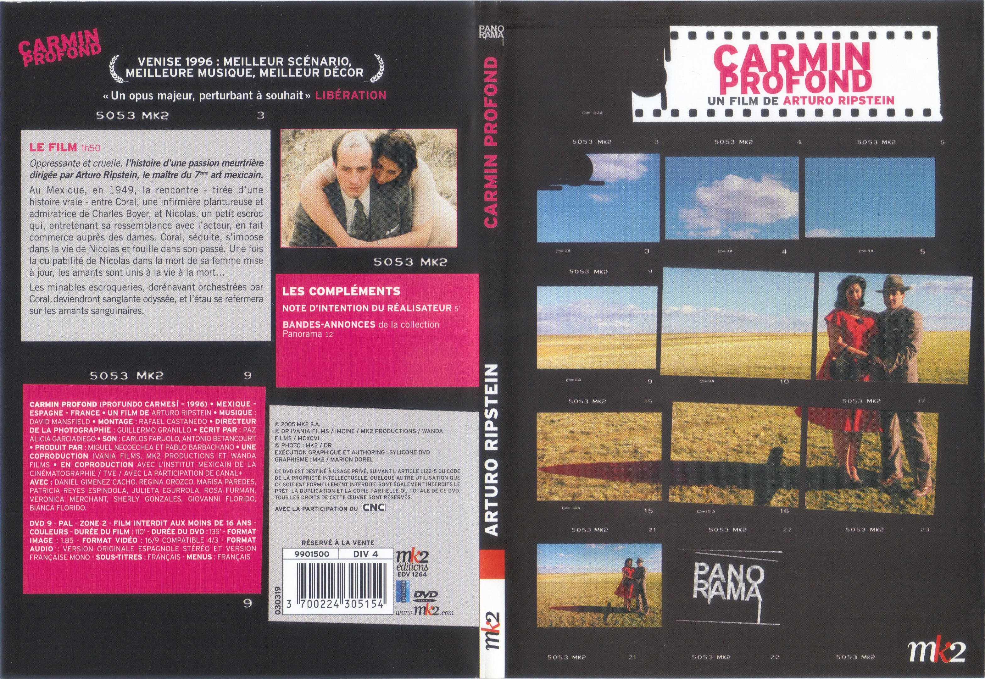 Jaquette DVD Carmin profond