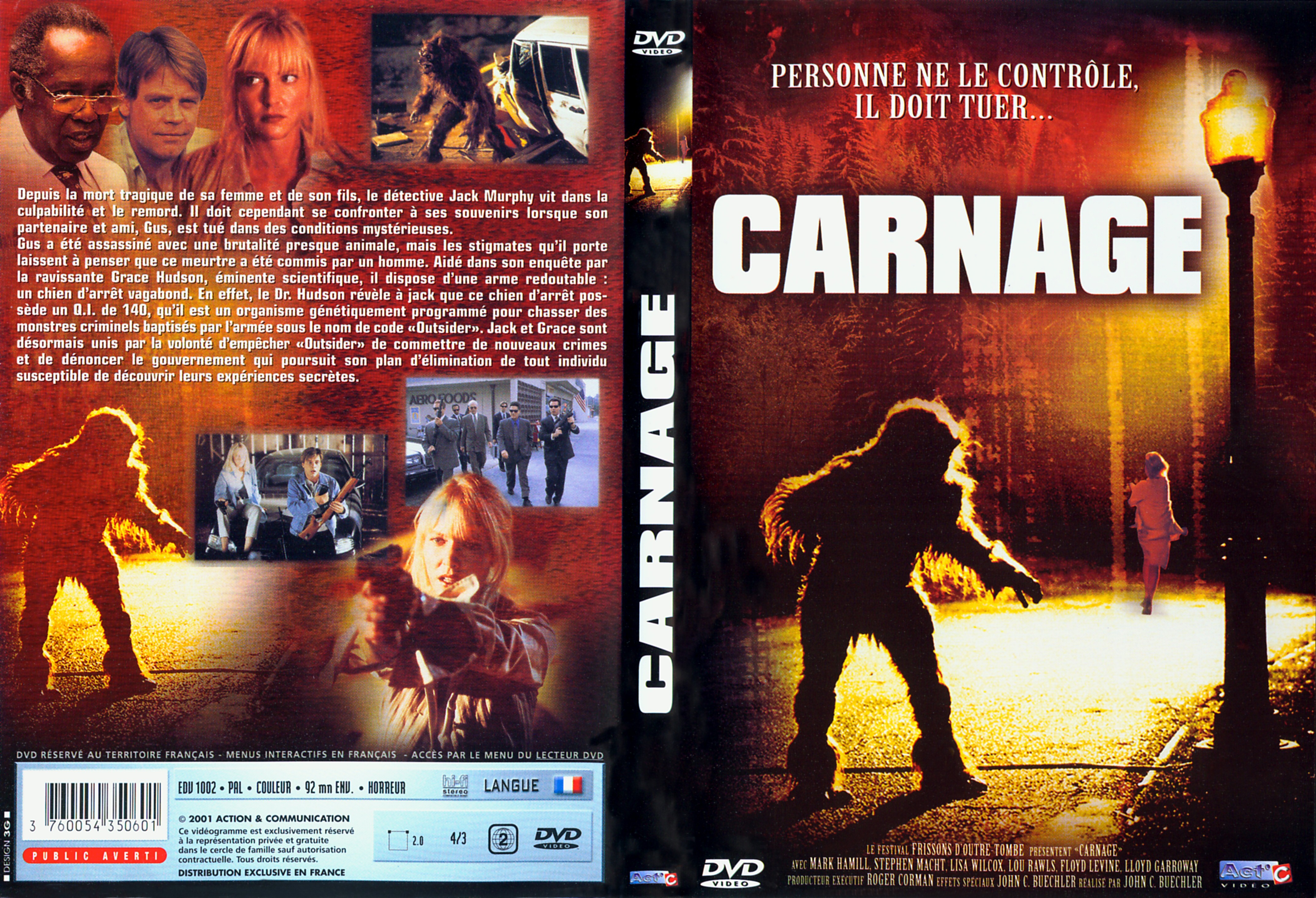 Jaquette DVD Carnage