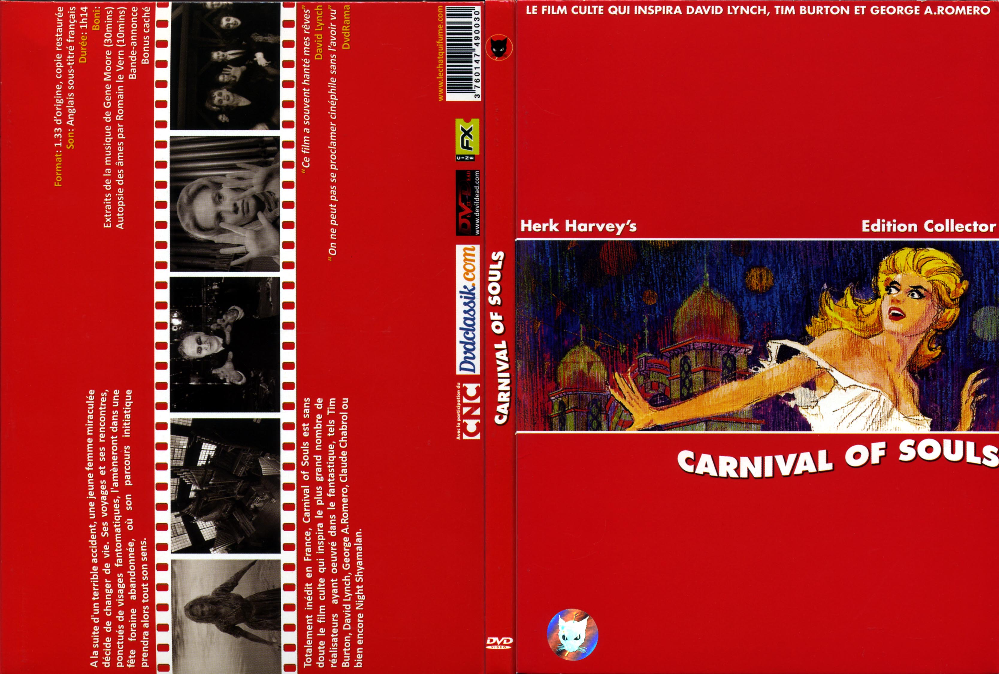 Jaquette DVD Carnival of souls v2