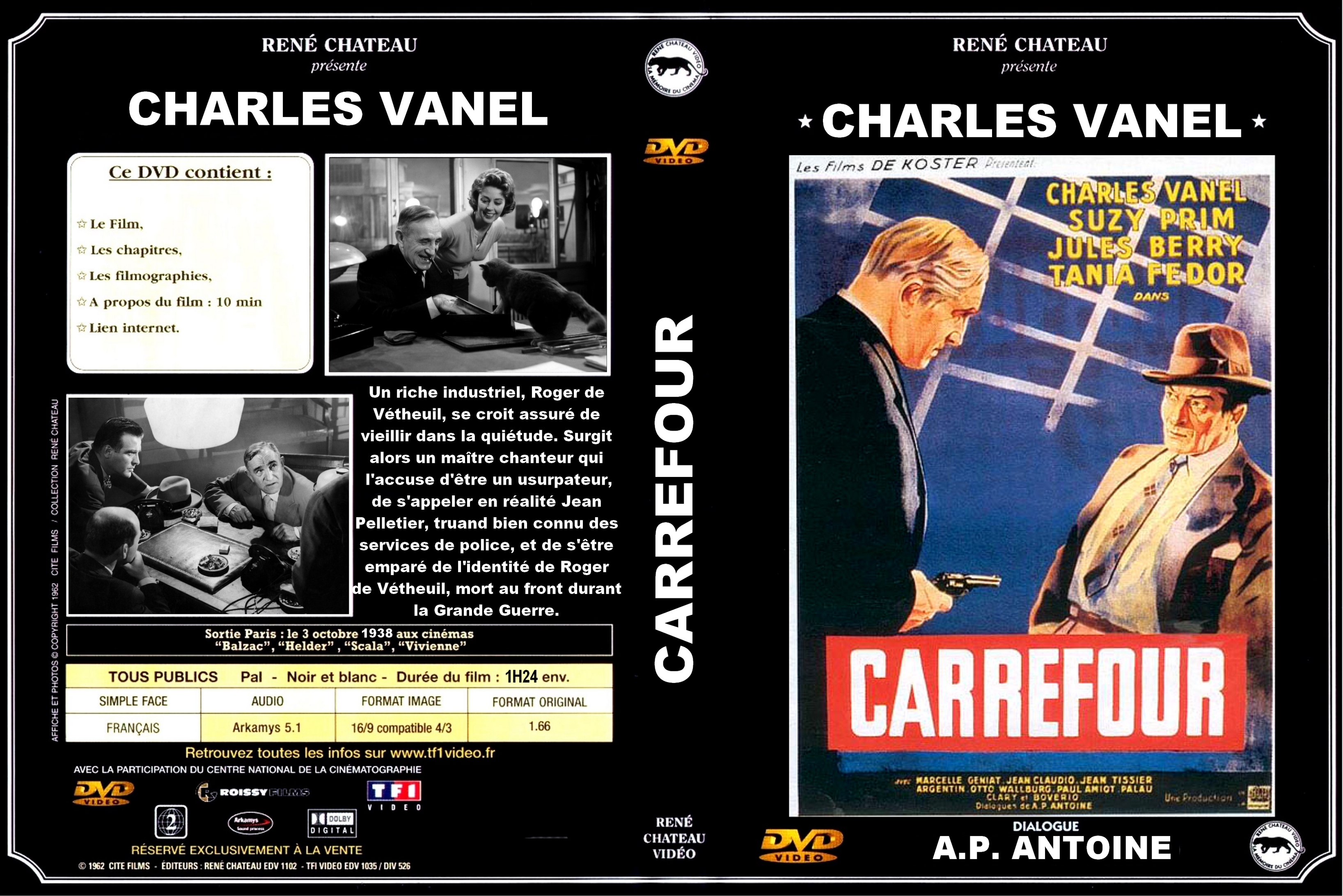 Jaquette DVD Carrefour custom