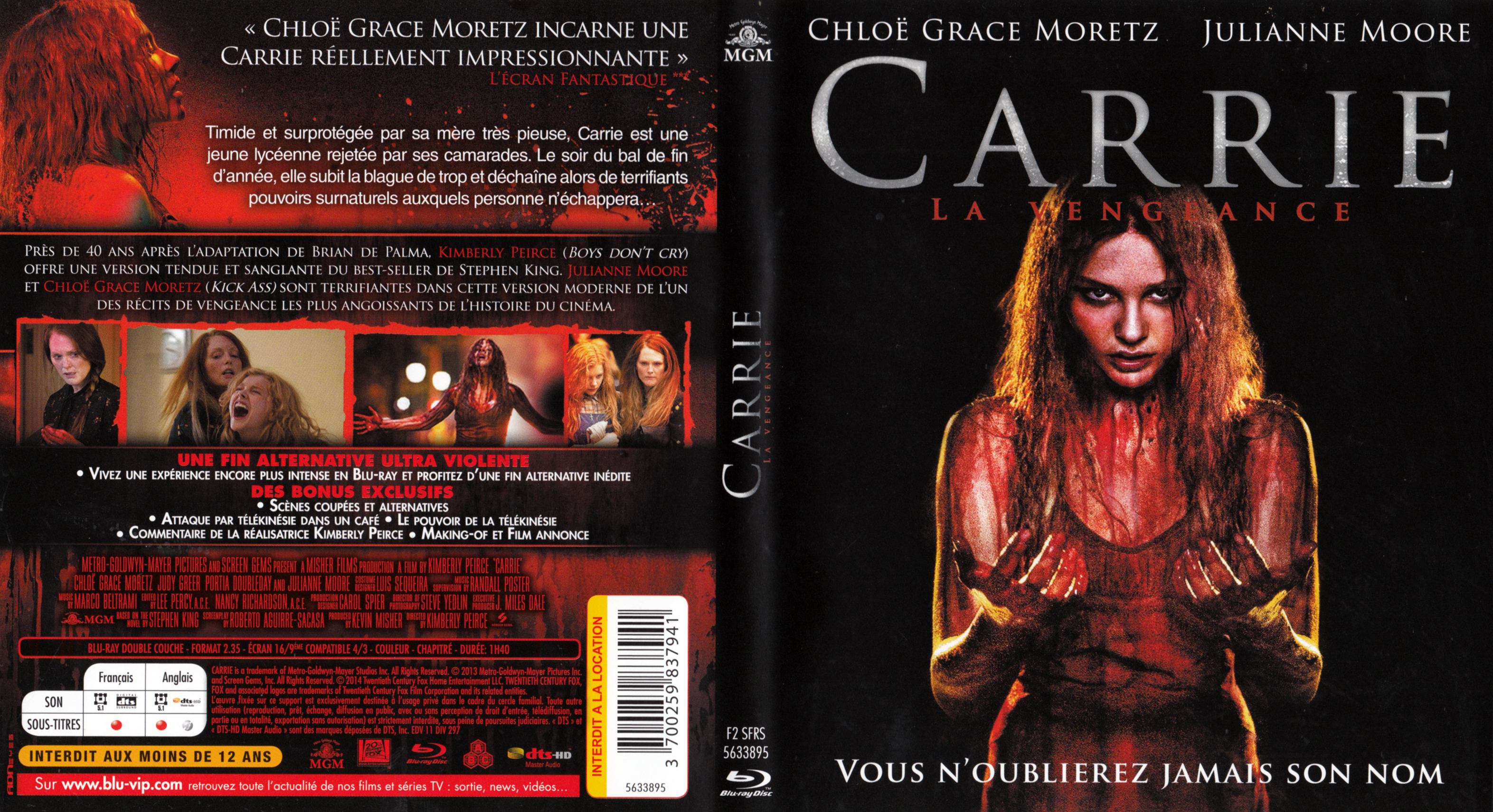 Jaquette DVD Carrie, la vengeance (BLU-RAY) v2