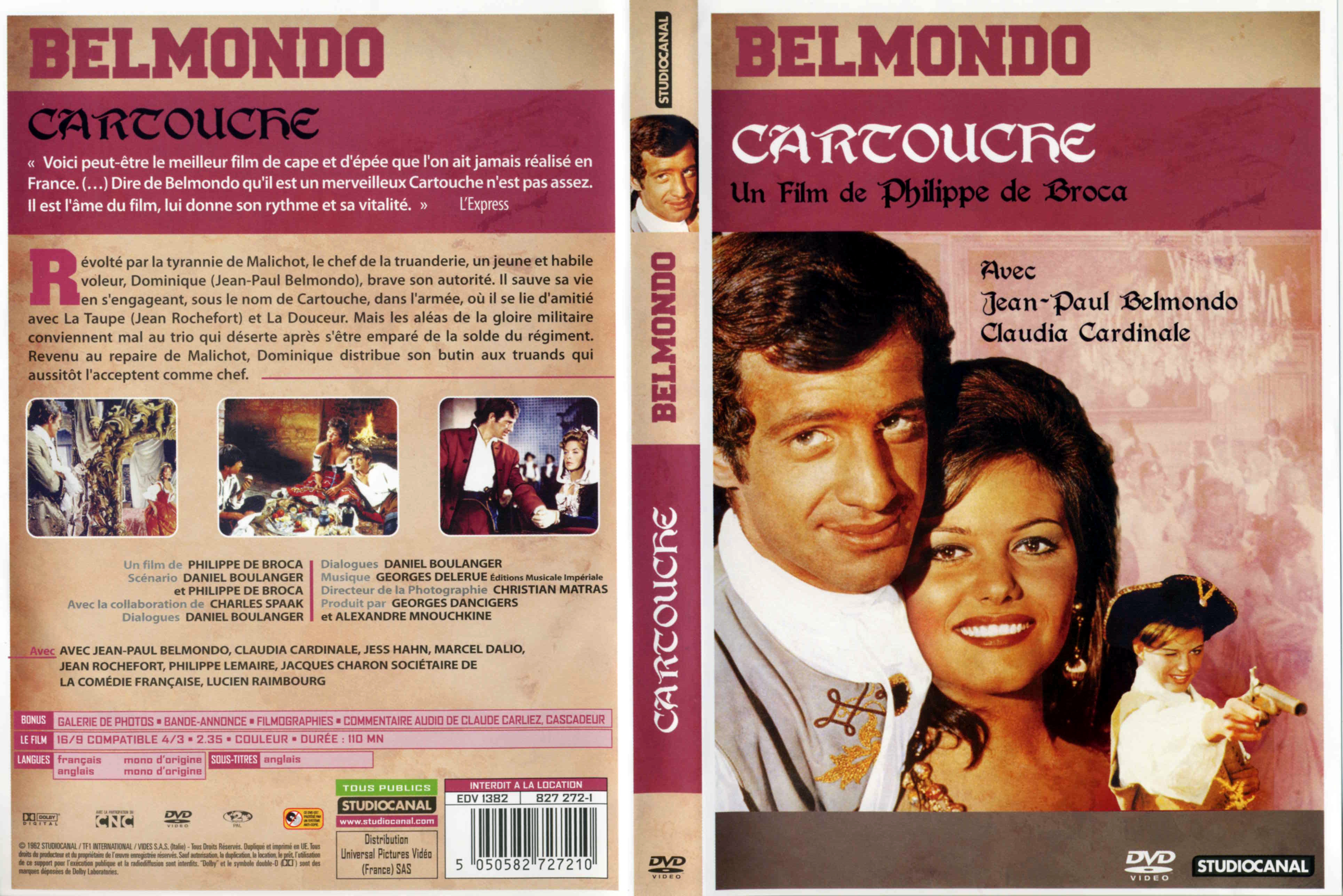 Jaquette DVD Cartouche v4