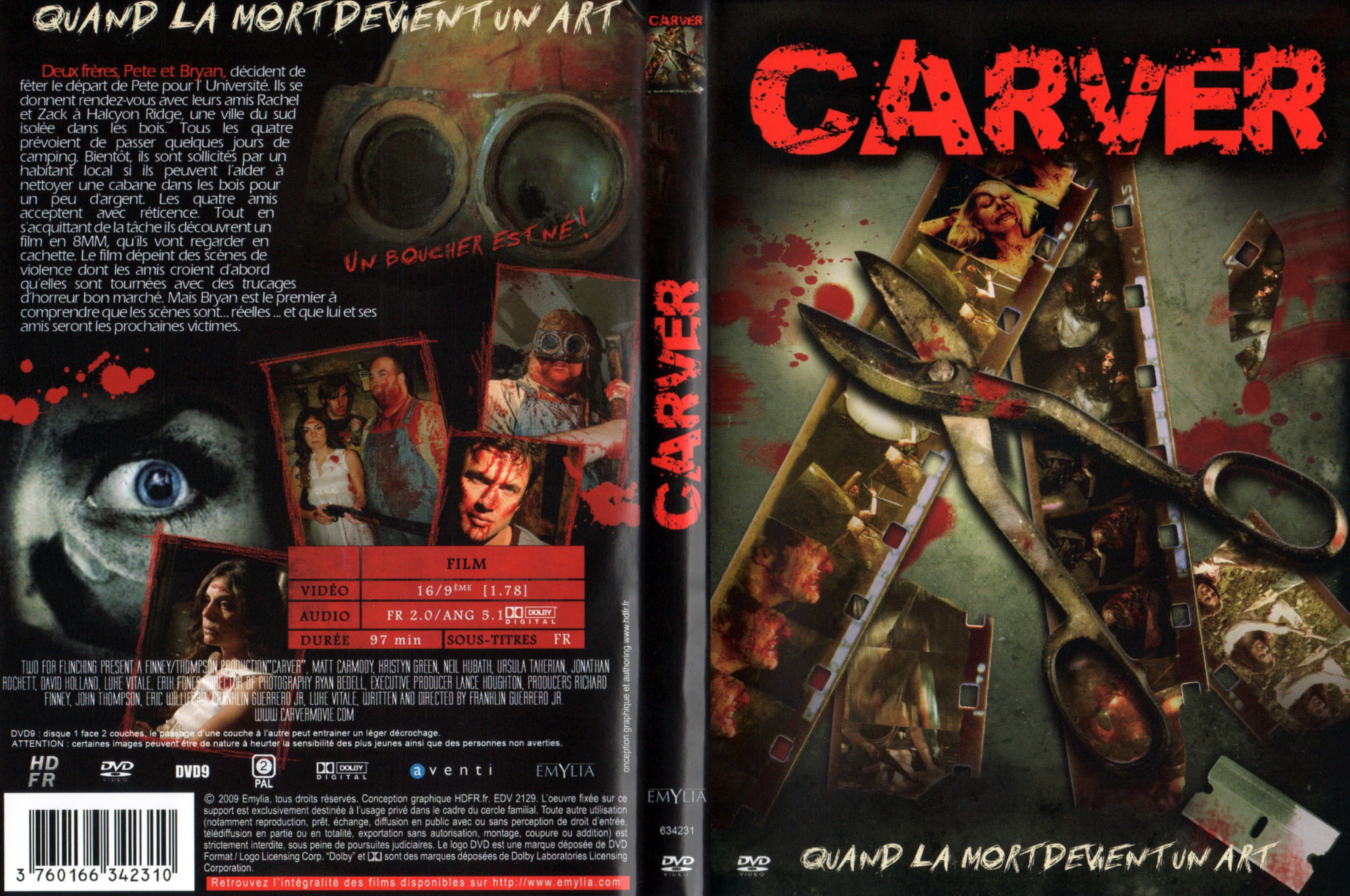 Jaquette DVD Carver