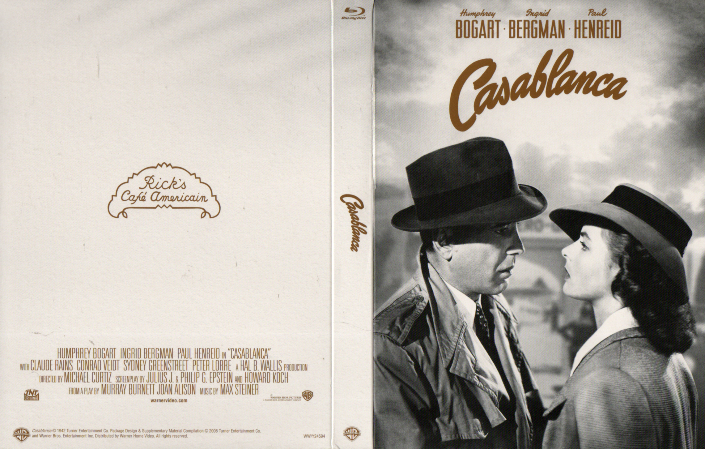 Jaquette DVD Casablanca v4