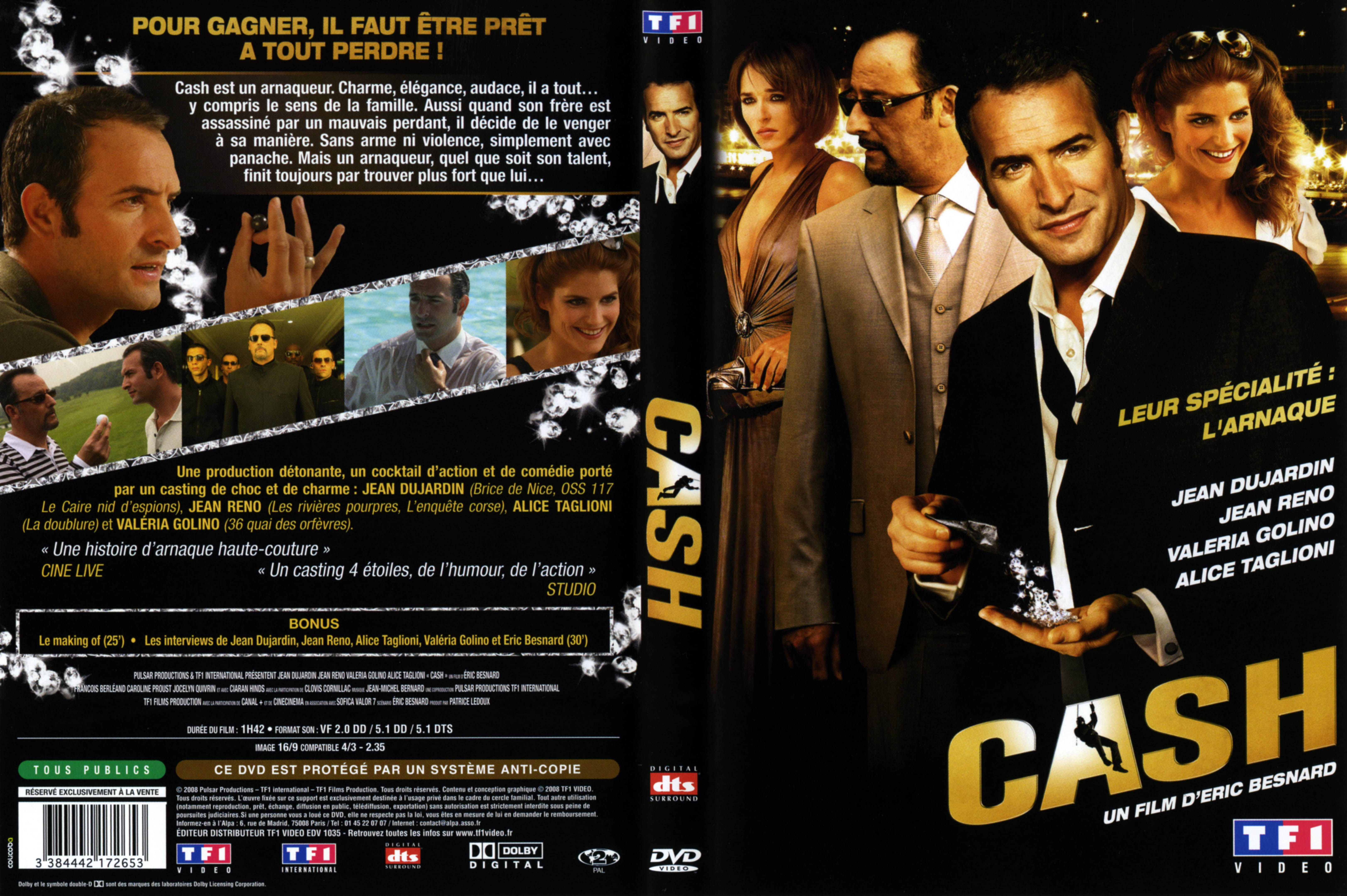 Jaquette DVD Cash