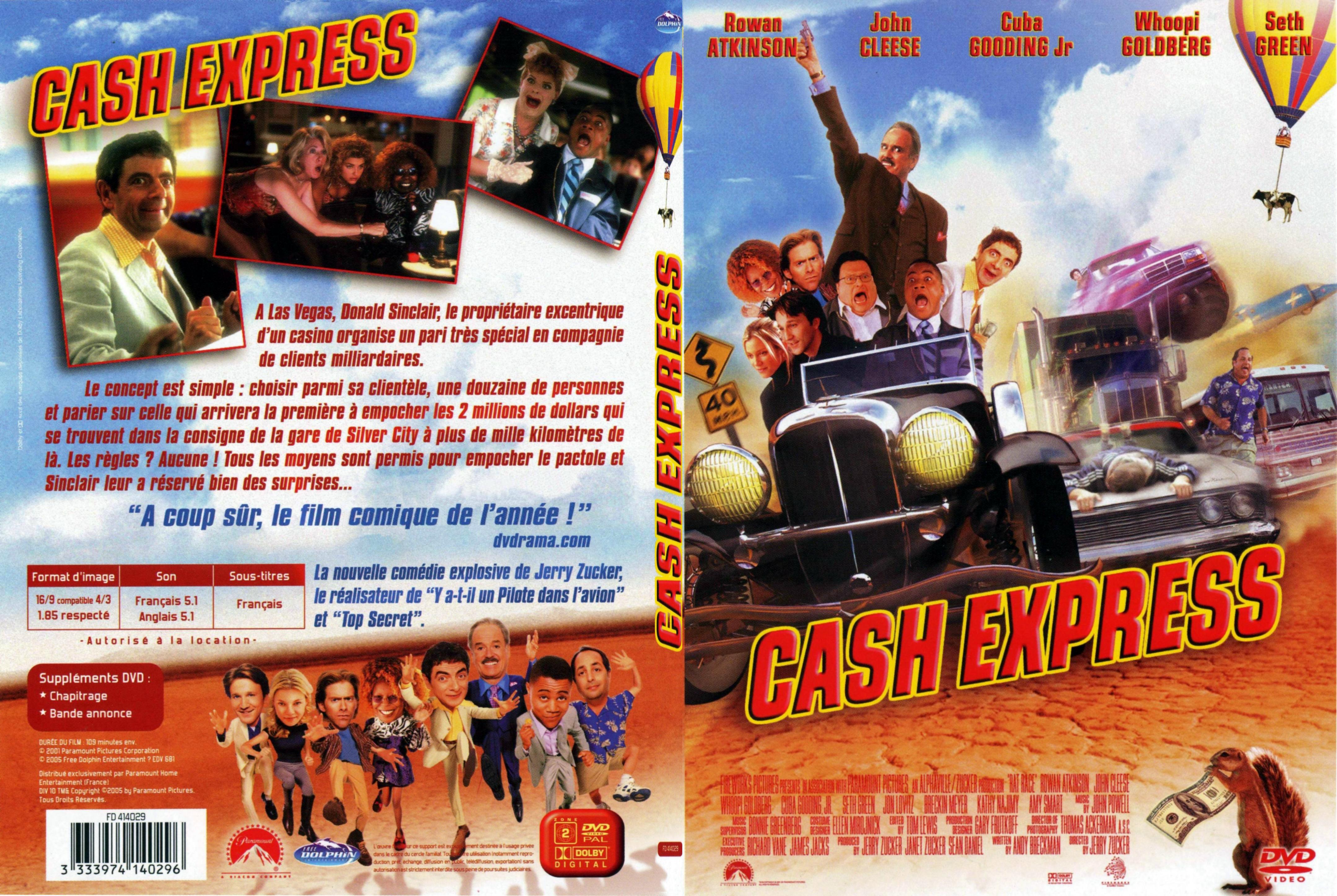 Jaquette DVD Cash express - SLIM