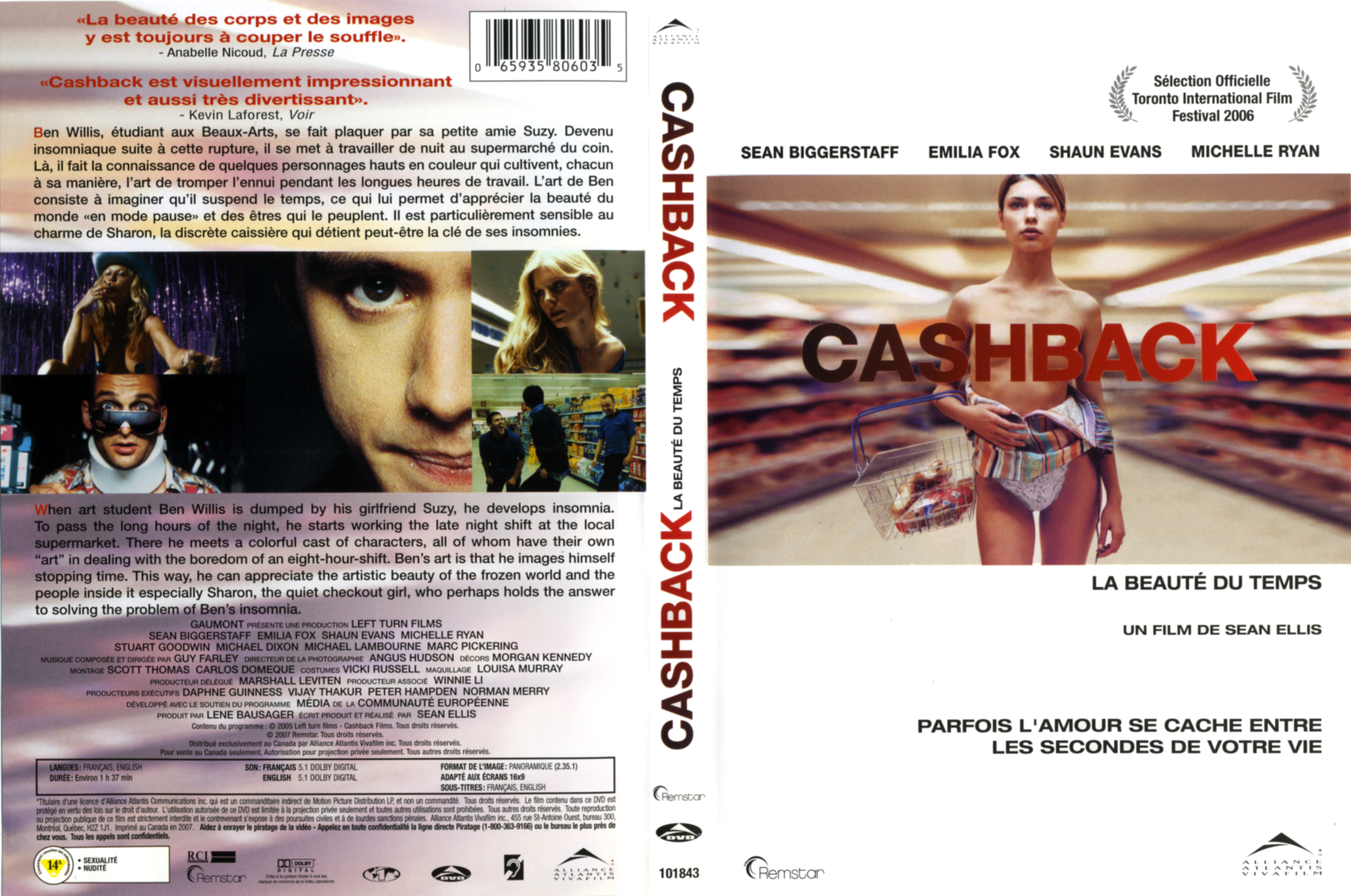 Jaquette DVD Cashback v2