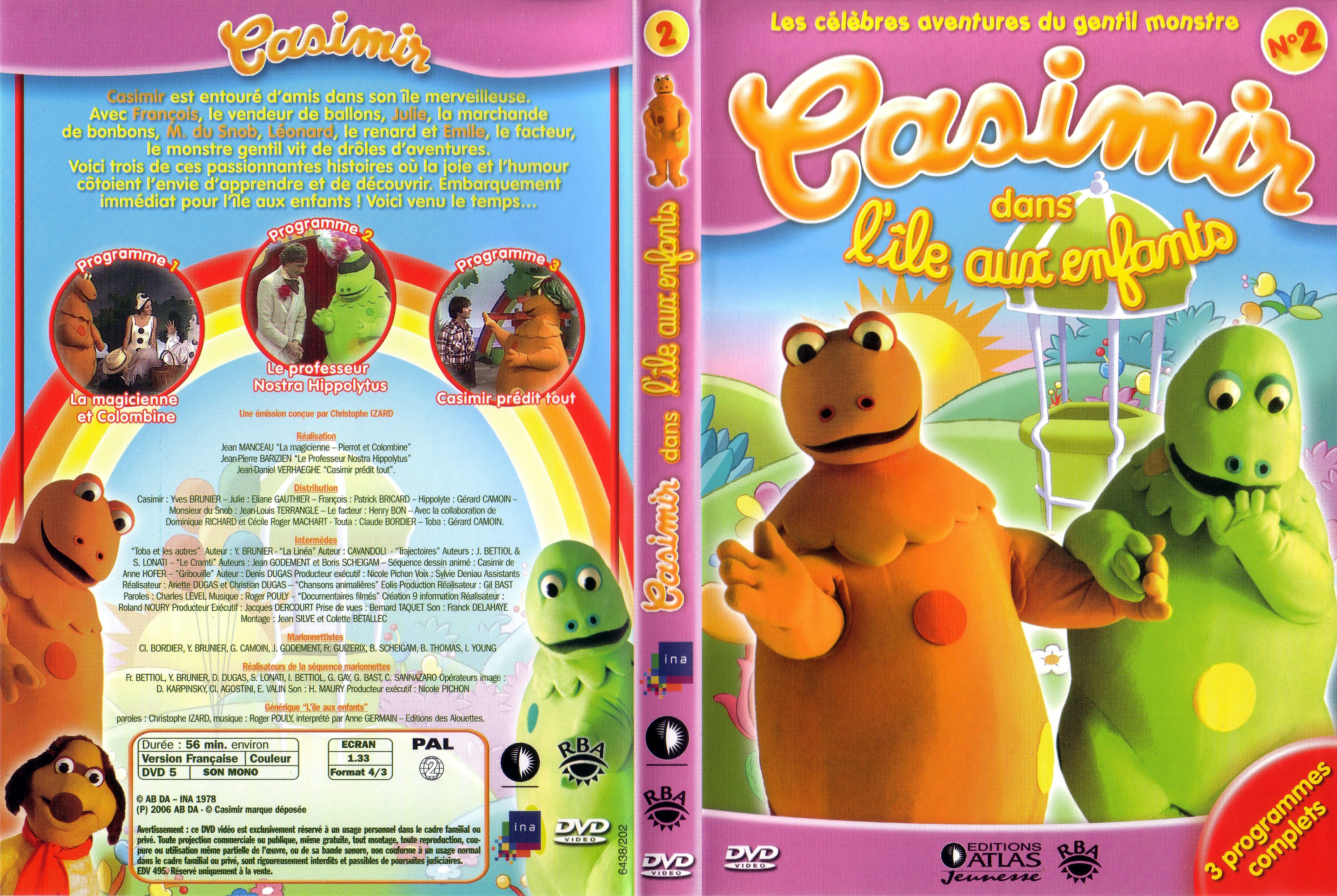 Jaquette DVD Casimir vol 02