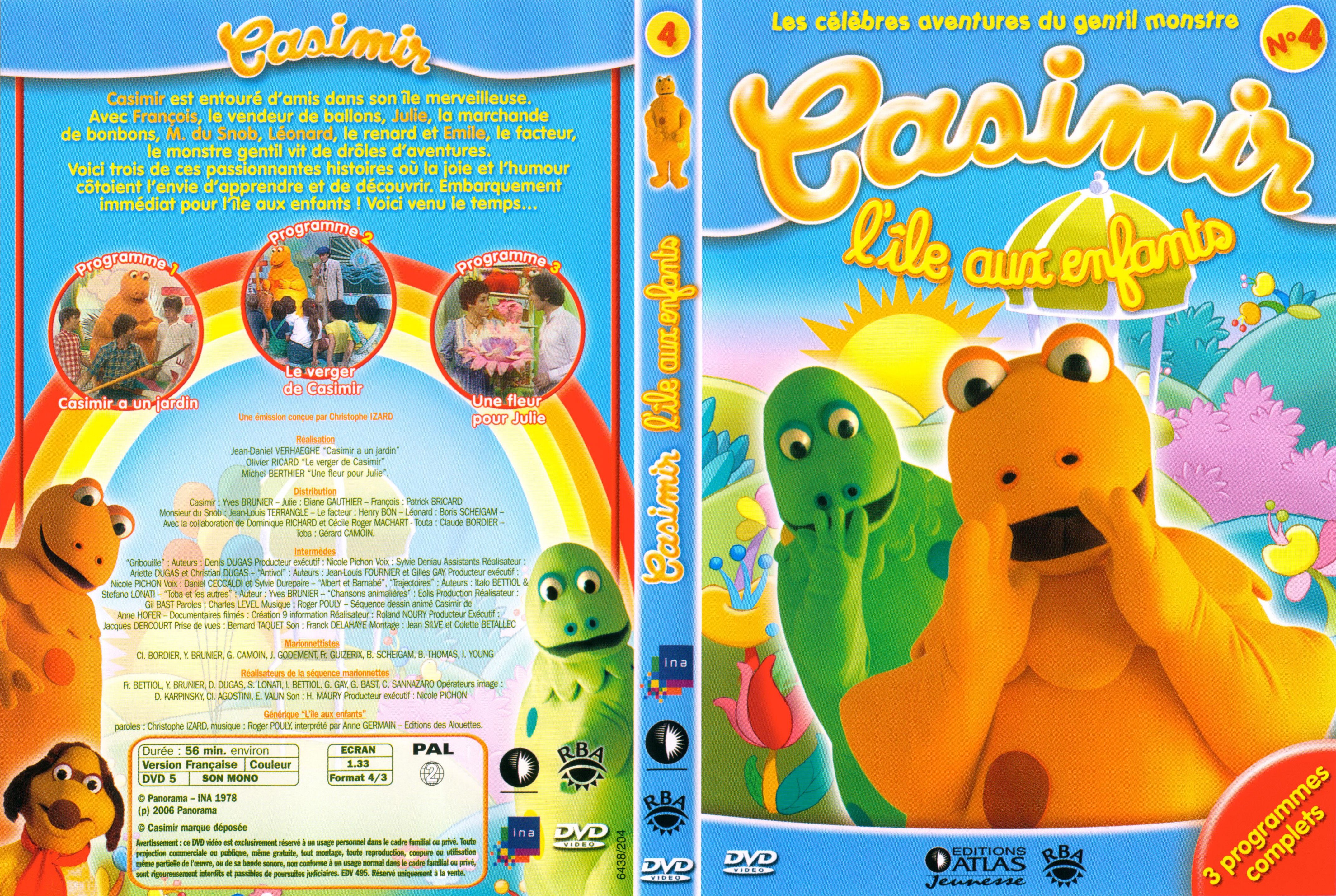 Jaquette DVD Casimir vol 04