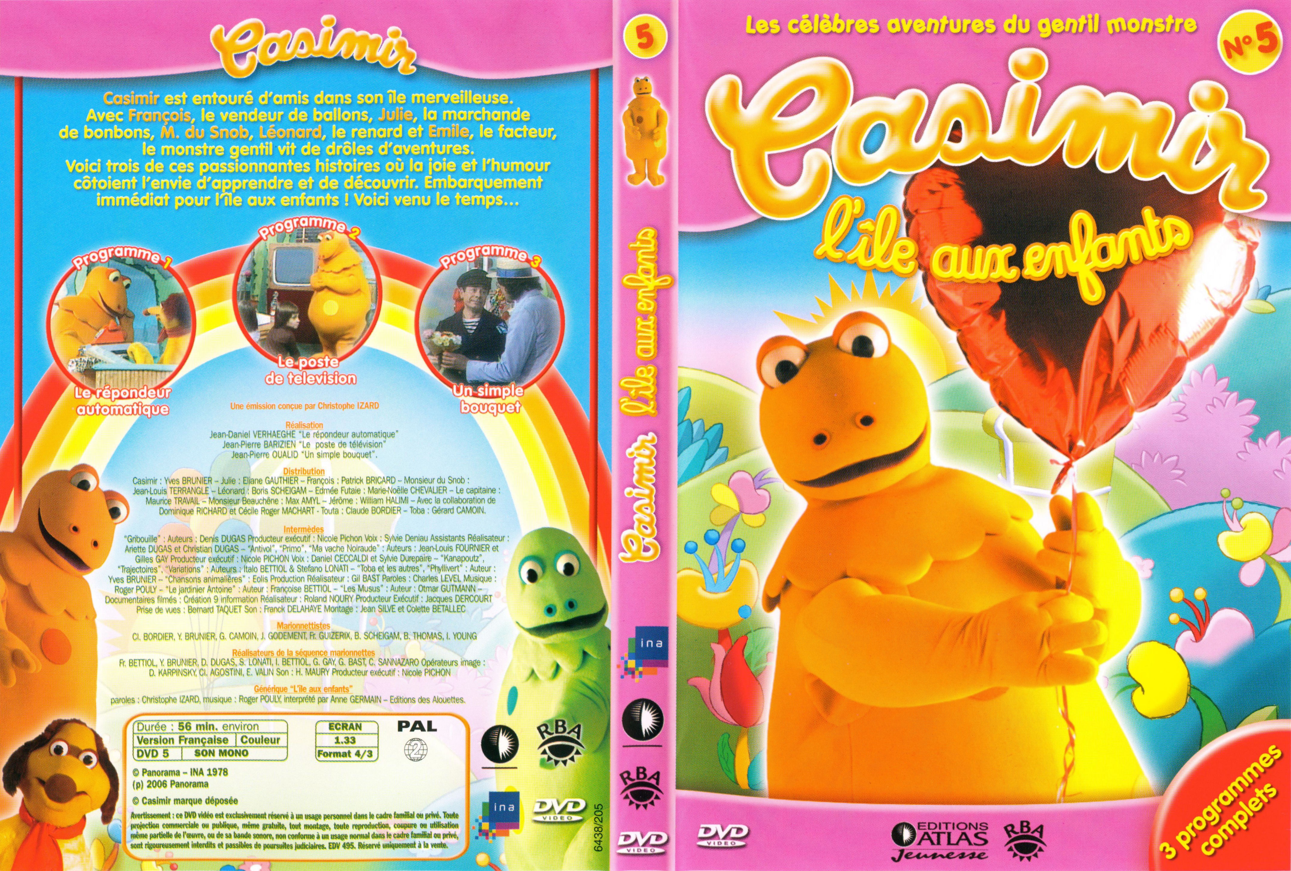 Jaquette DVD Casimir vol 05