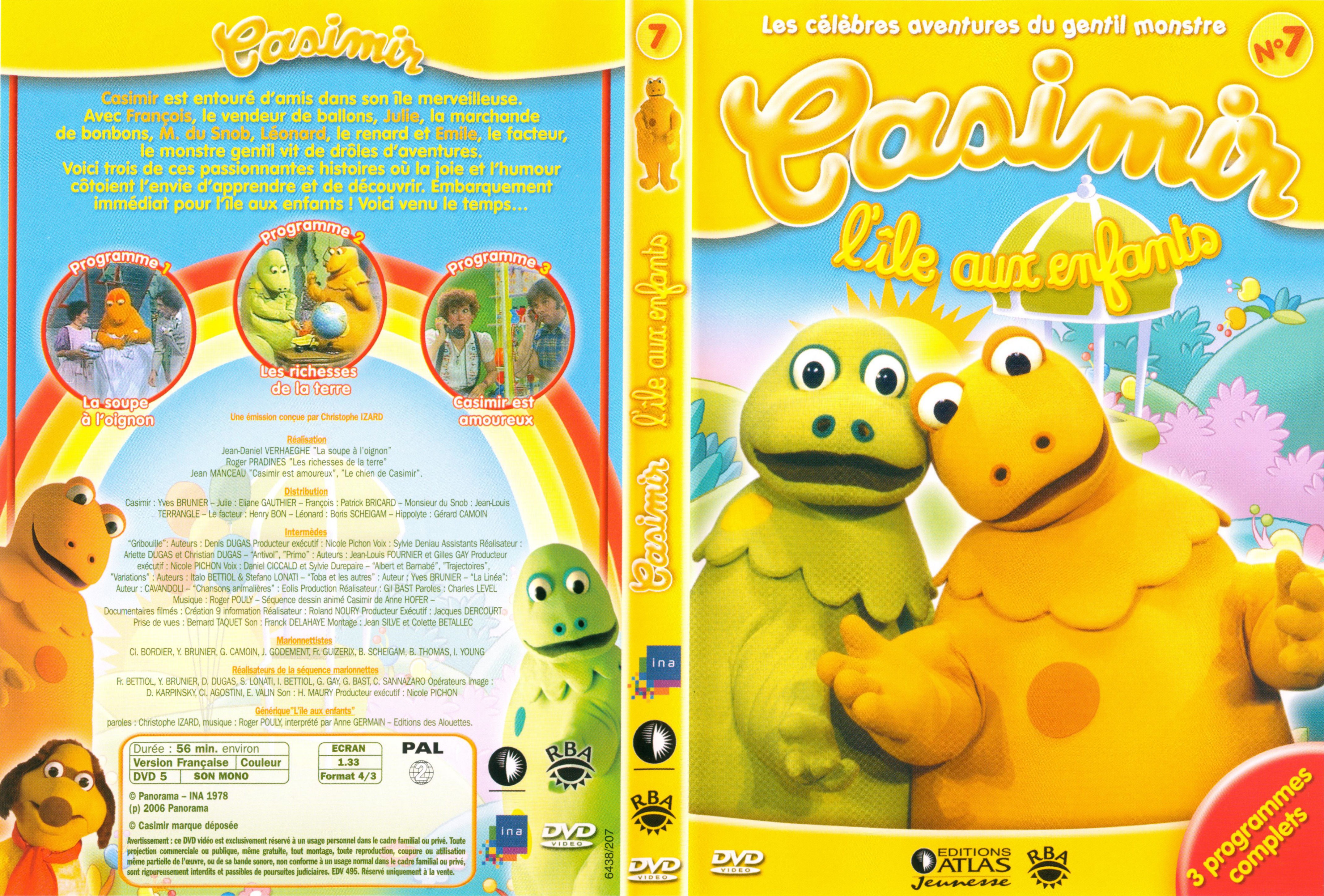 Jaquette DVD Casimir vol 07