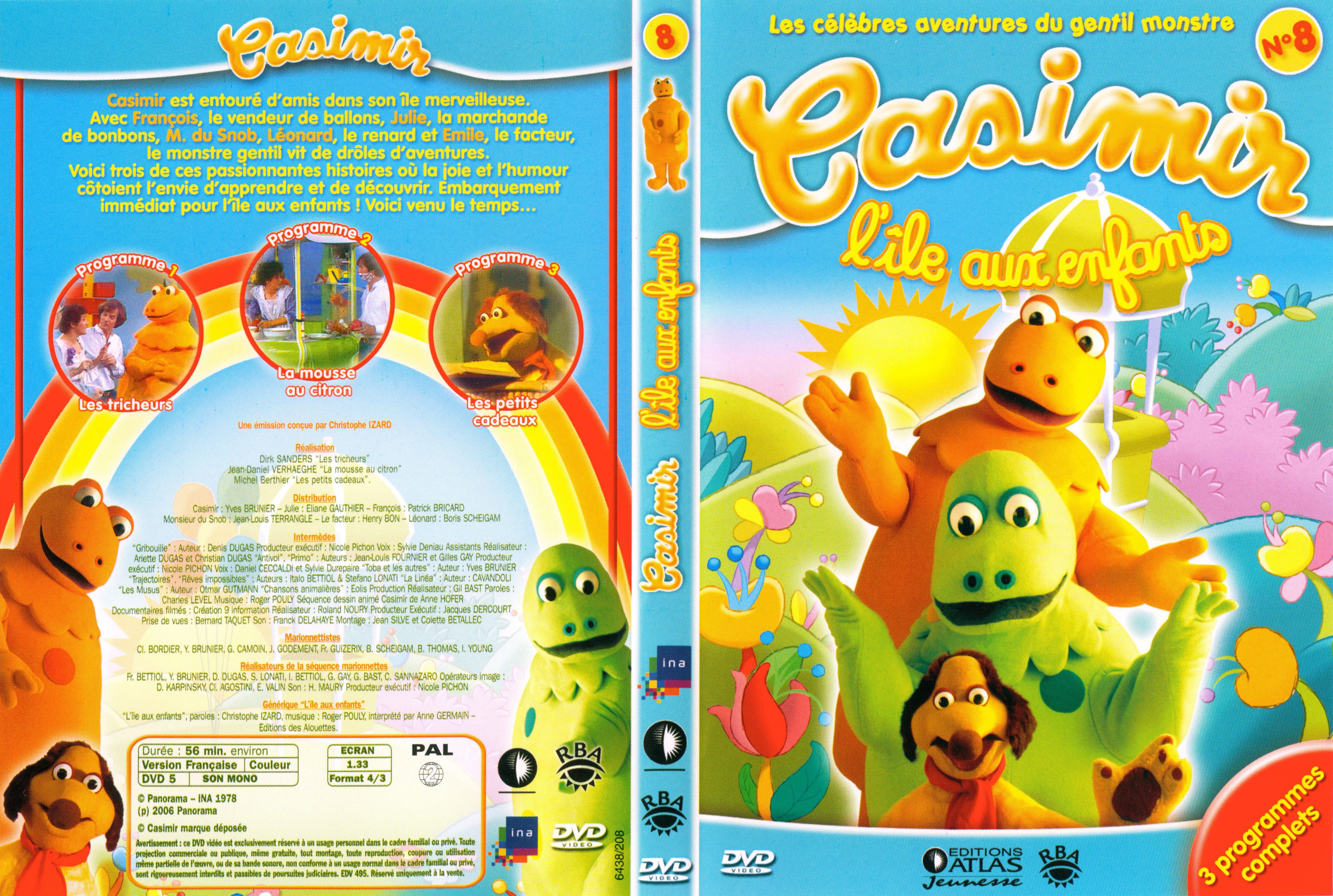 Jaquette DVD Casimir vol 08