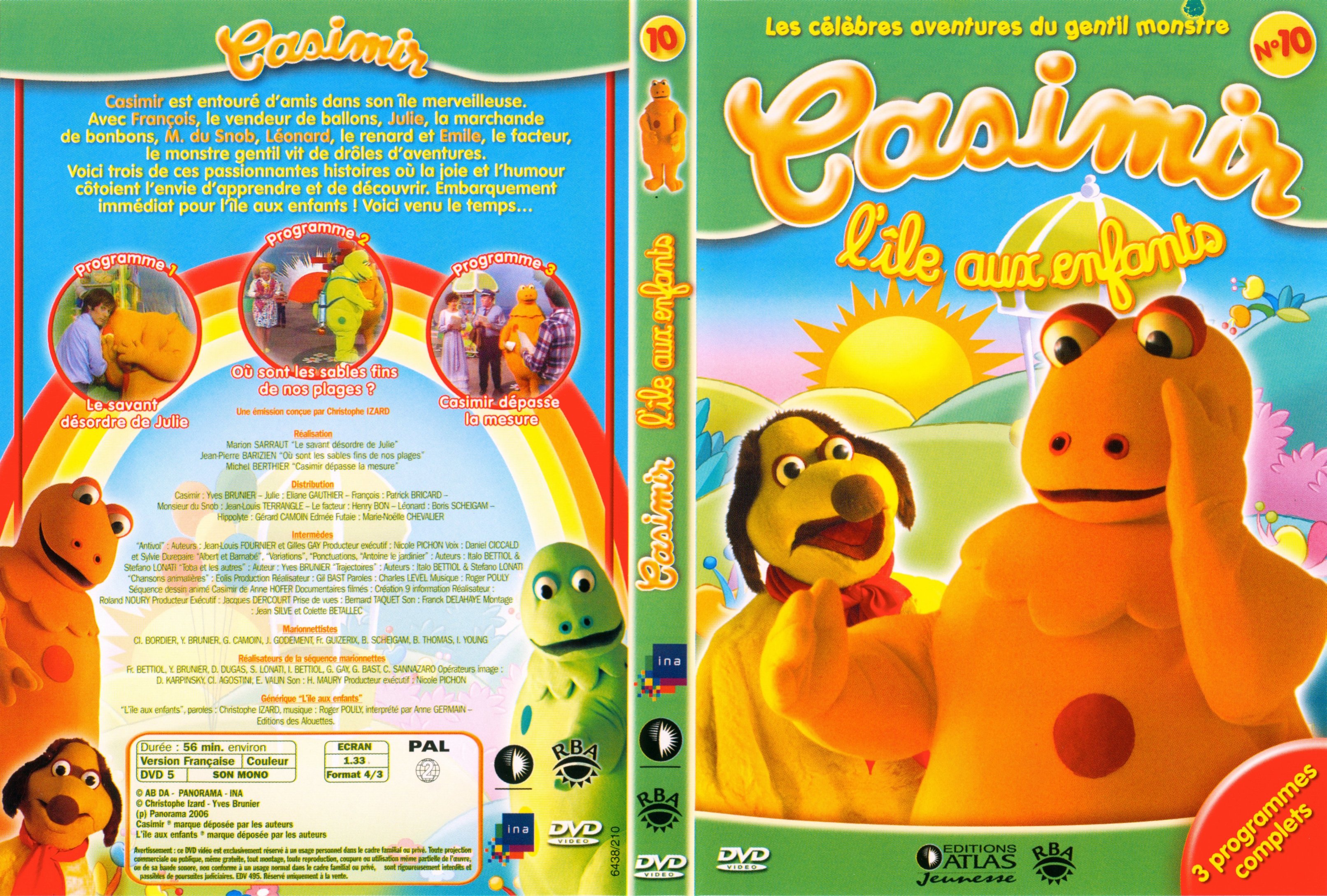 Jaquette DVD Casimir vol 10